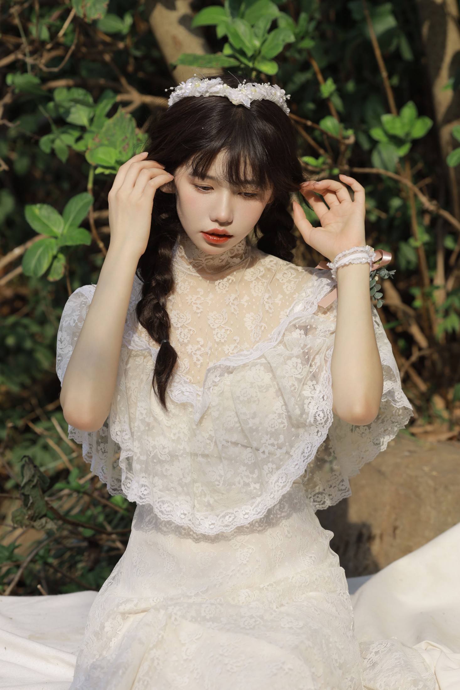 林木婷子 – 《水边少女》[22P]