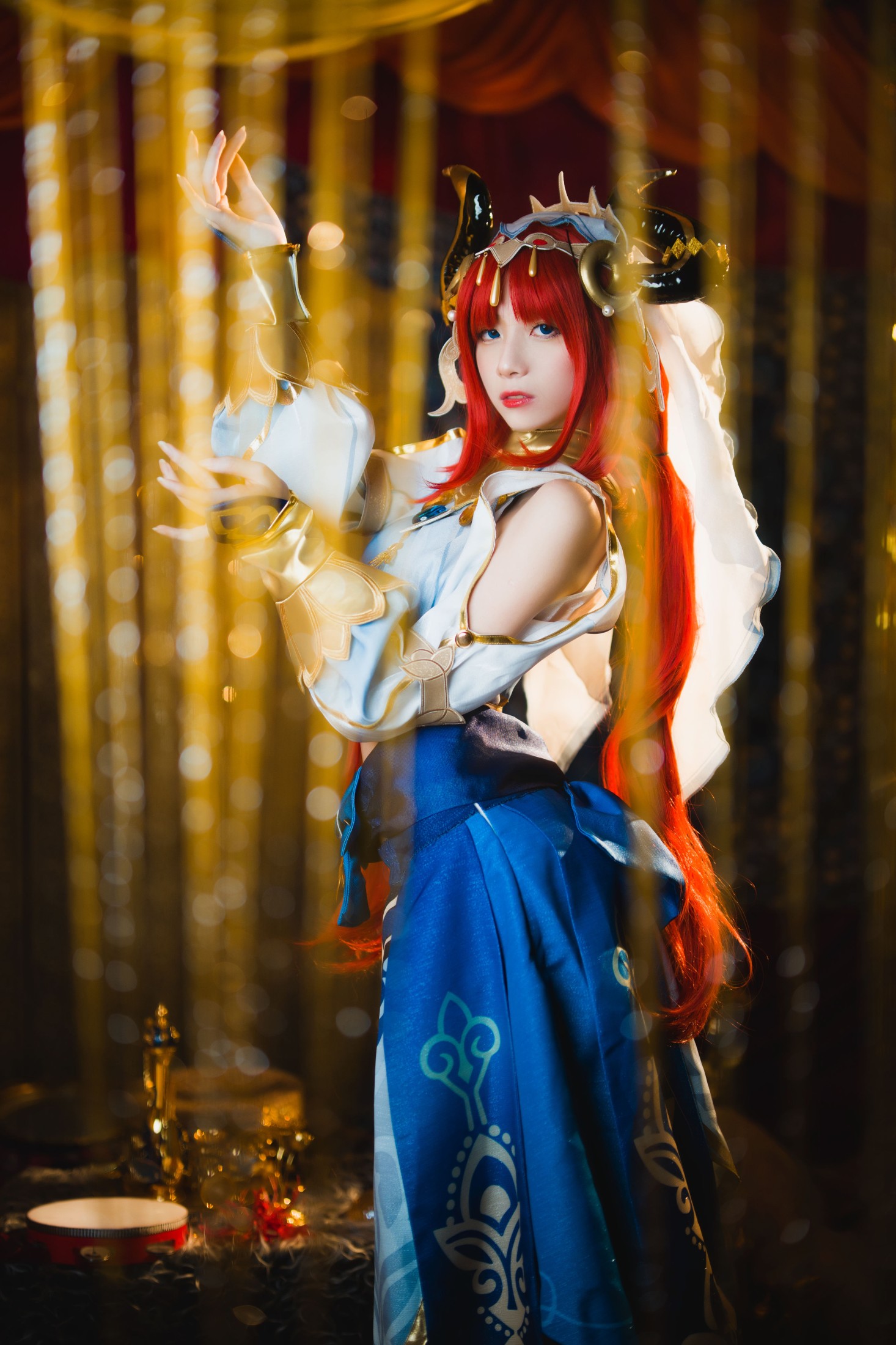 清青琴玖 – 《原神COS · 妮露》[30P] 插图3