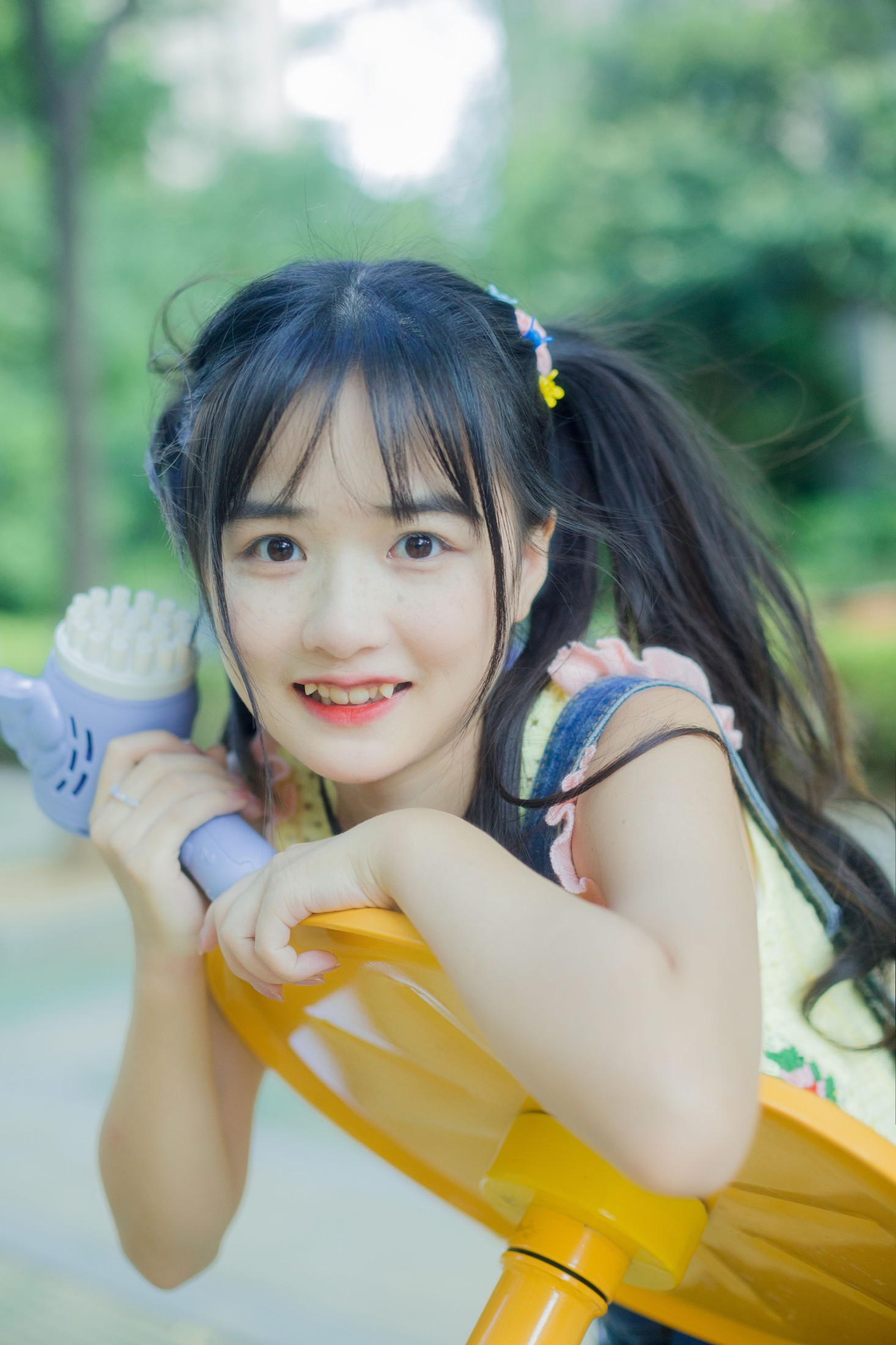 小怡妹妹cute – 《双马尾的夏》[30P]