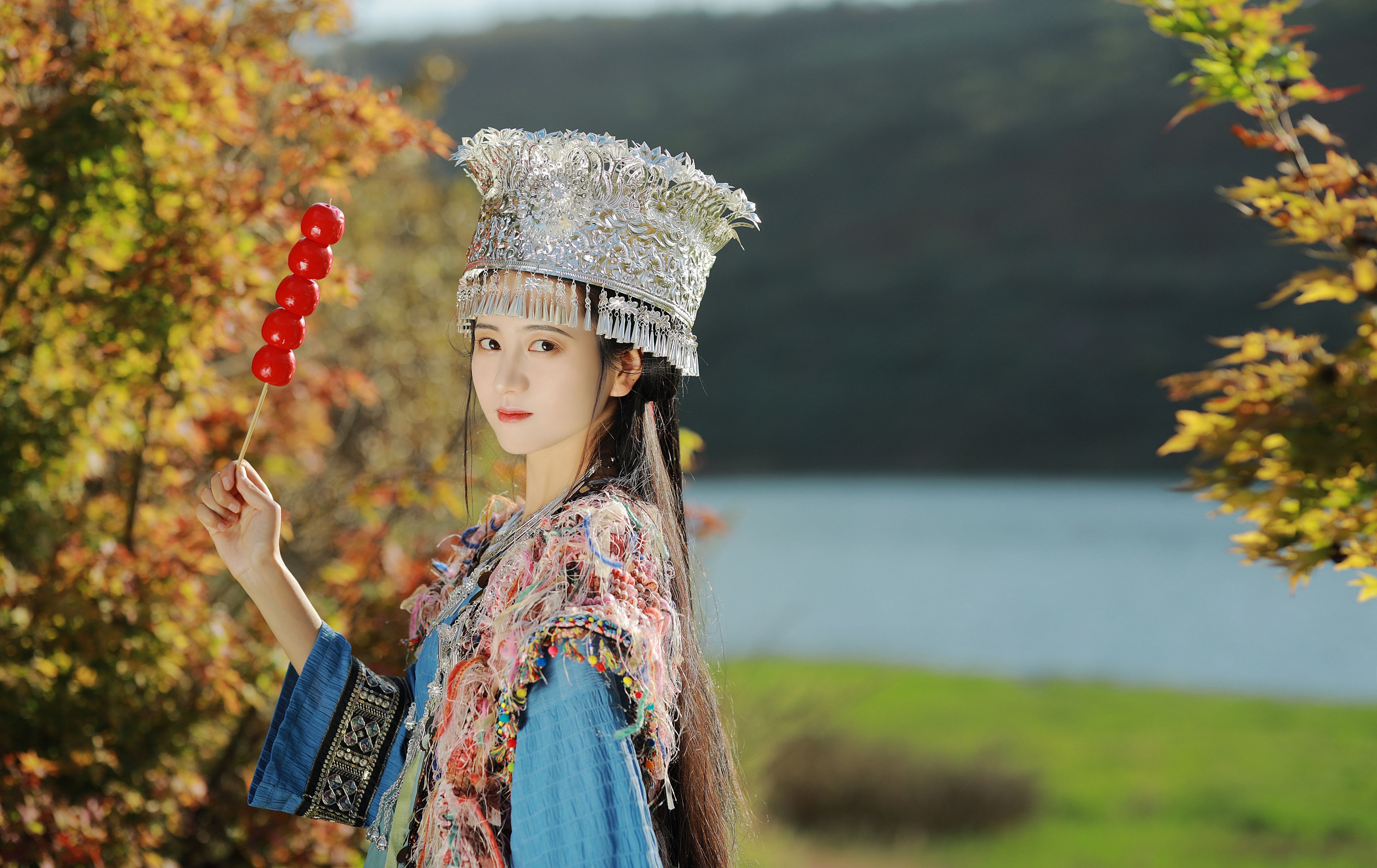 瑜瑾 – 《盈盈秋水》[25P]