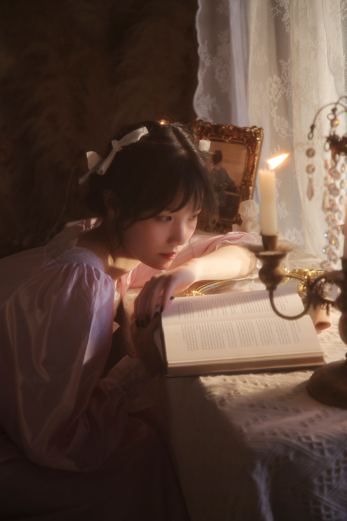 echo – 《油画风少女》[22P]