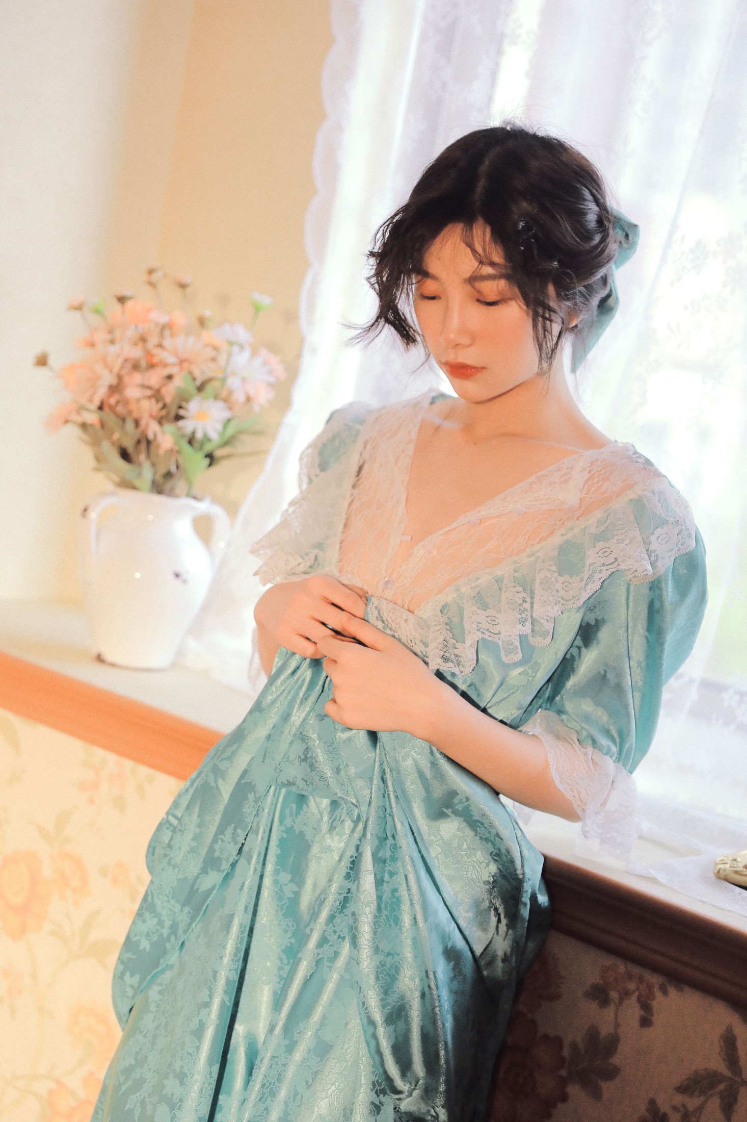 桃芊鱼 – 《窗边少女》[35P] 插图4