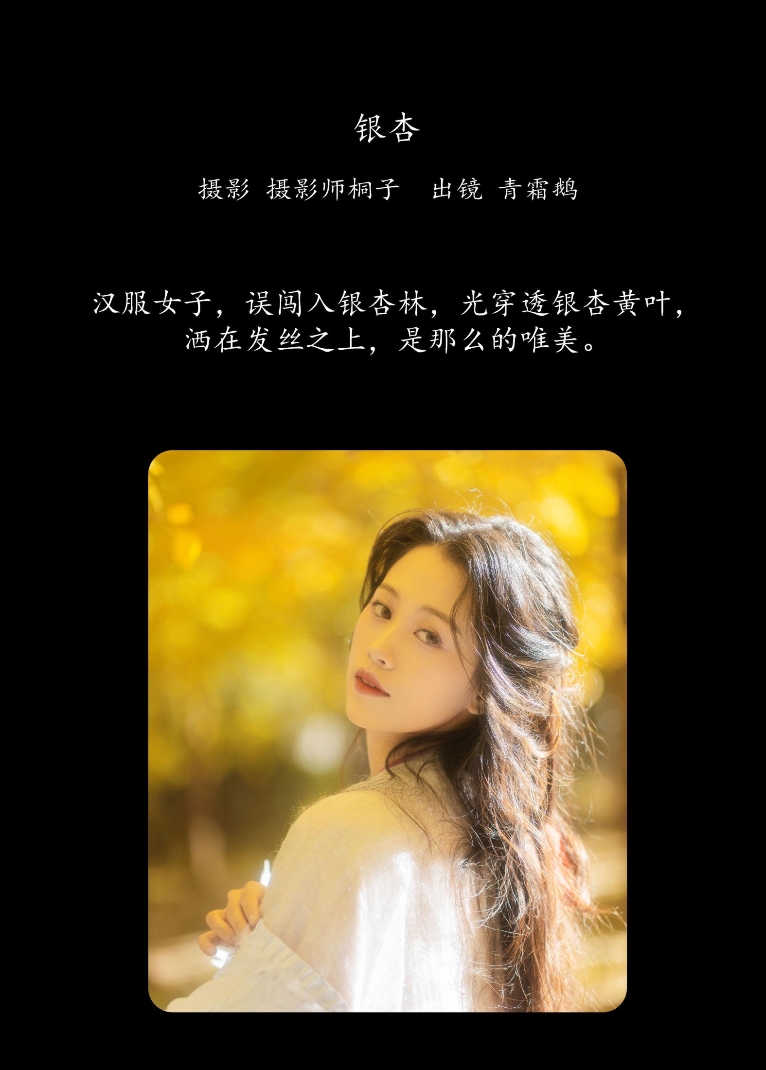 青霜鹅 – 《银杏》[26P]