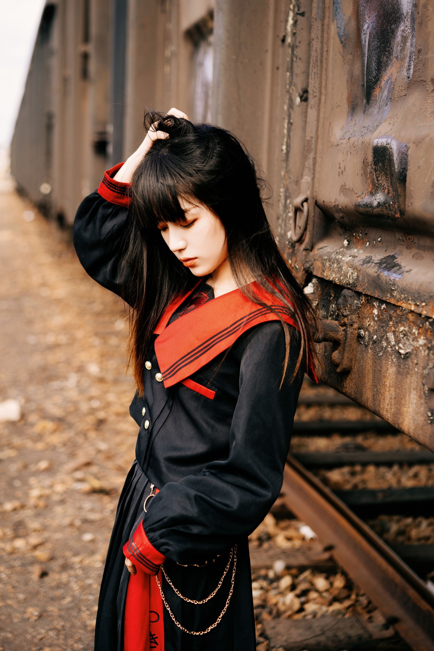 见贤-K – 《不良JK》[53P]