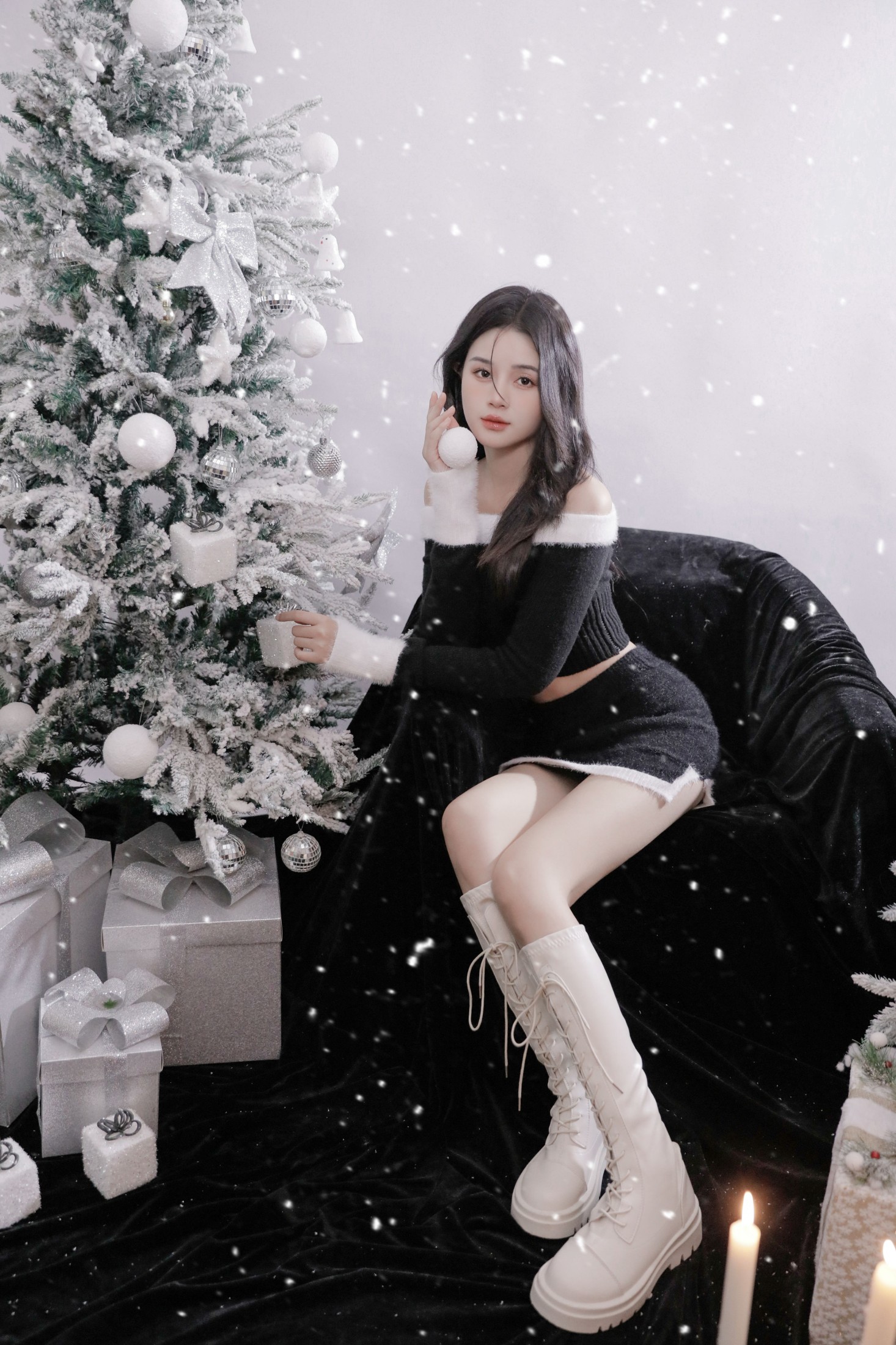 馨瑶XINYAO – 《圣诞少女》[25P]