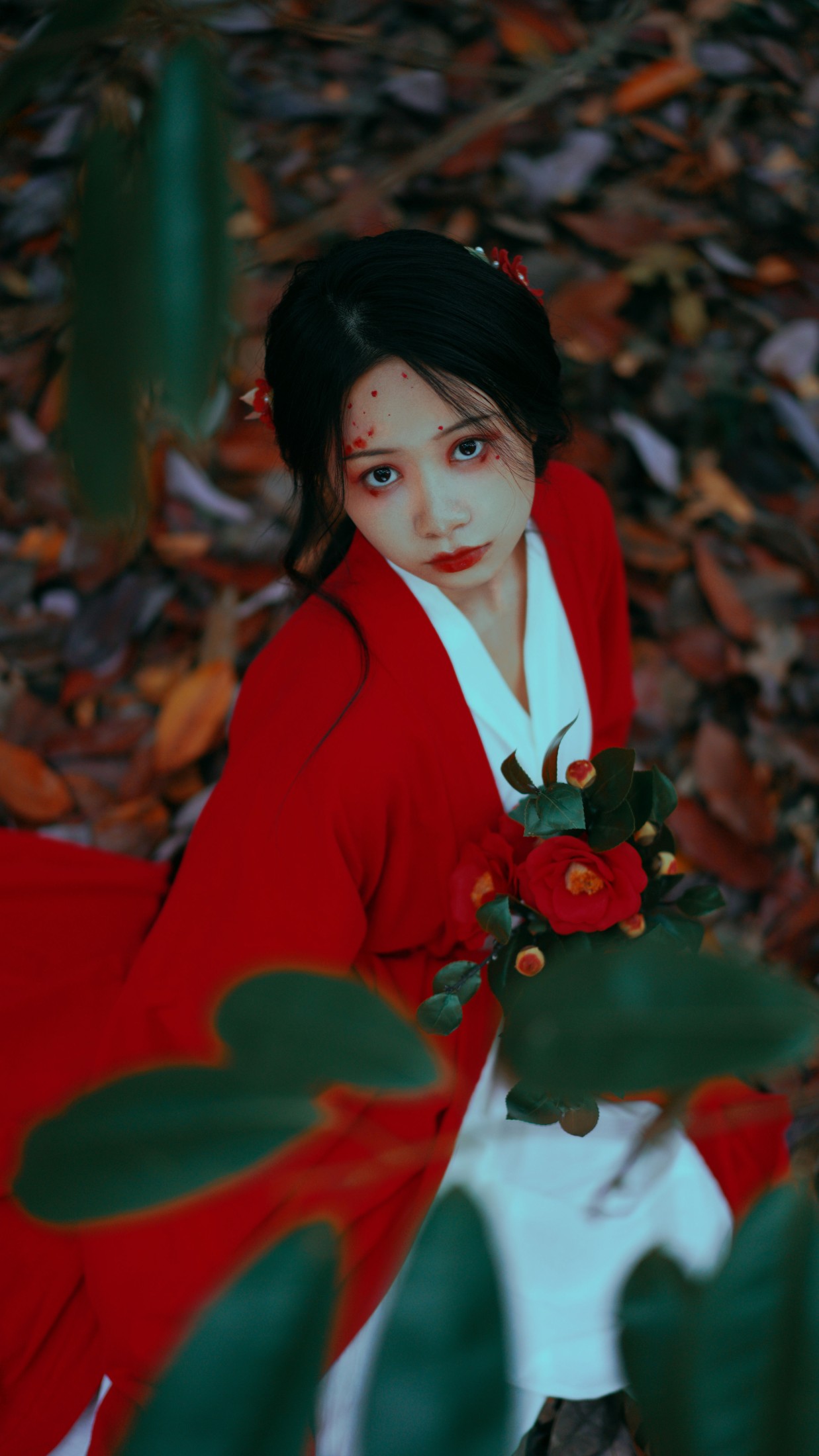 橙子舒 – 《山茶花》[22P]