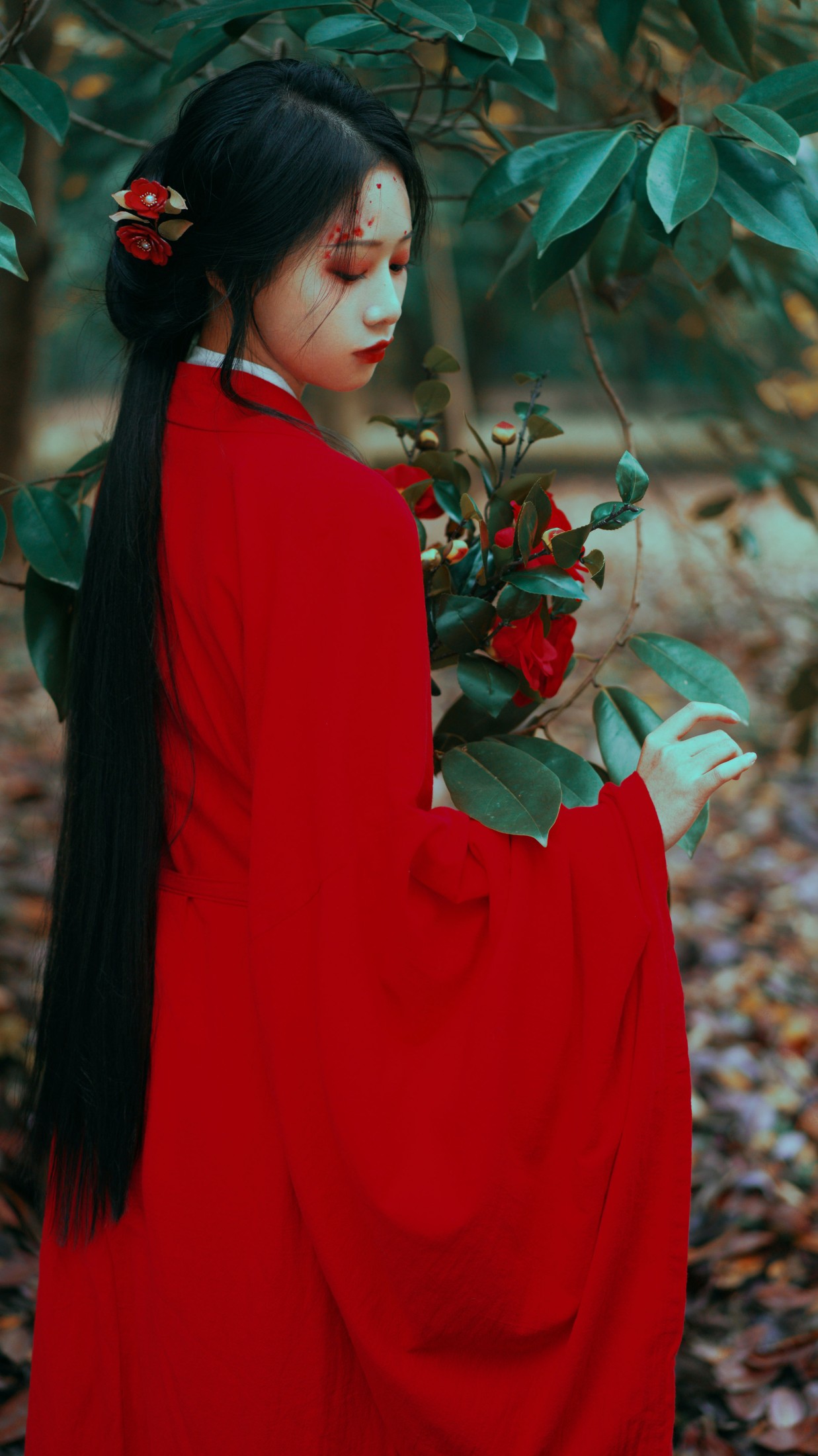 橙子舒 – 《山茶花》[22P]