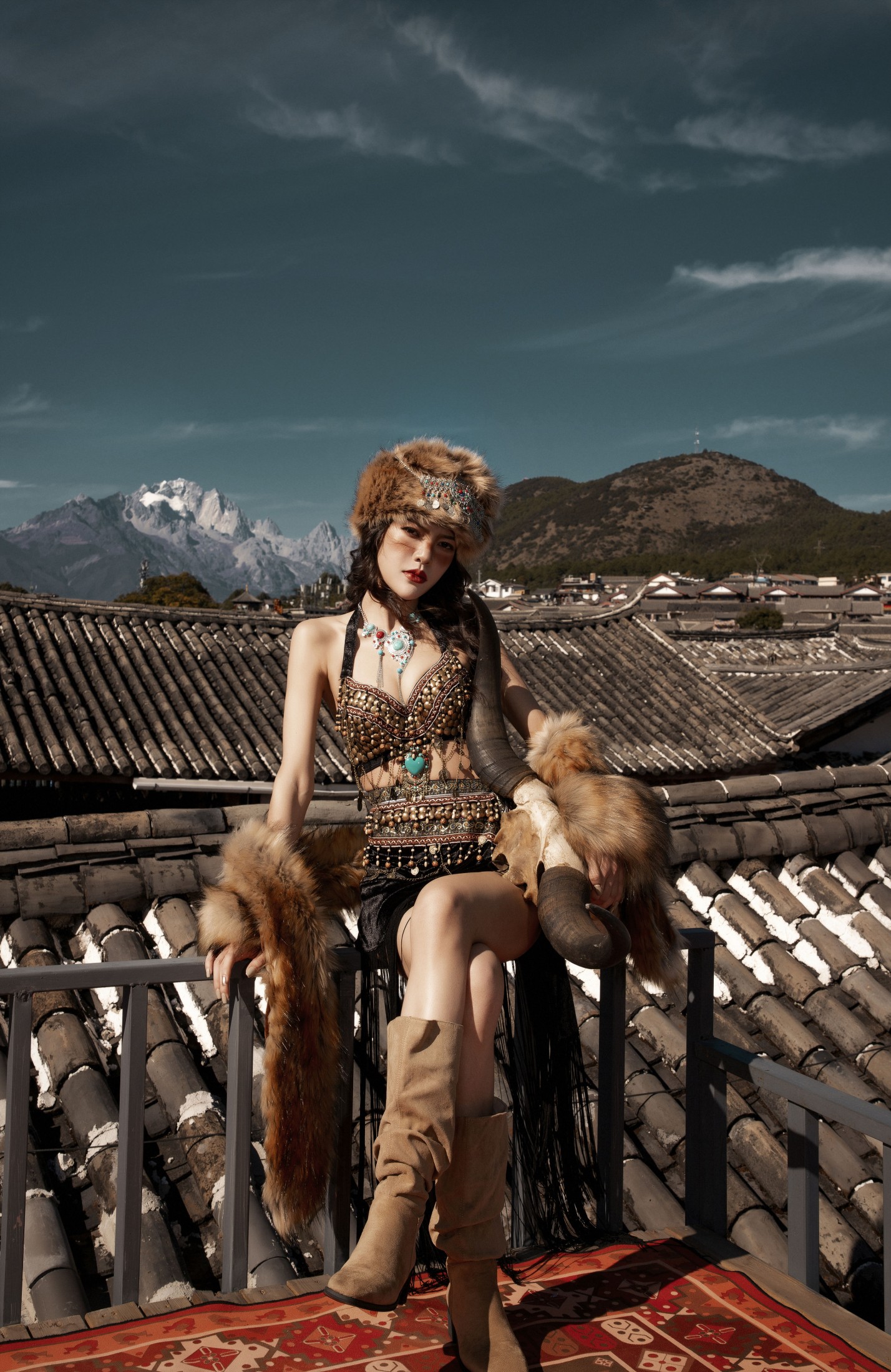 戴戴 – 《部落公主》[25P]