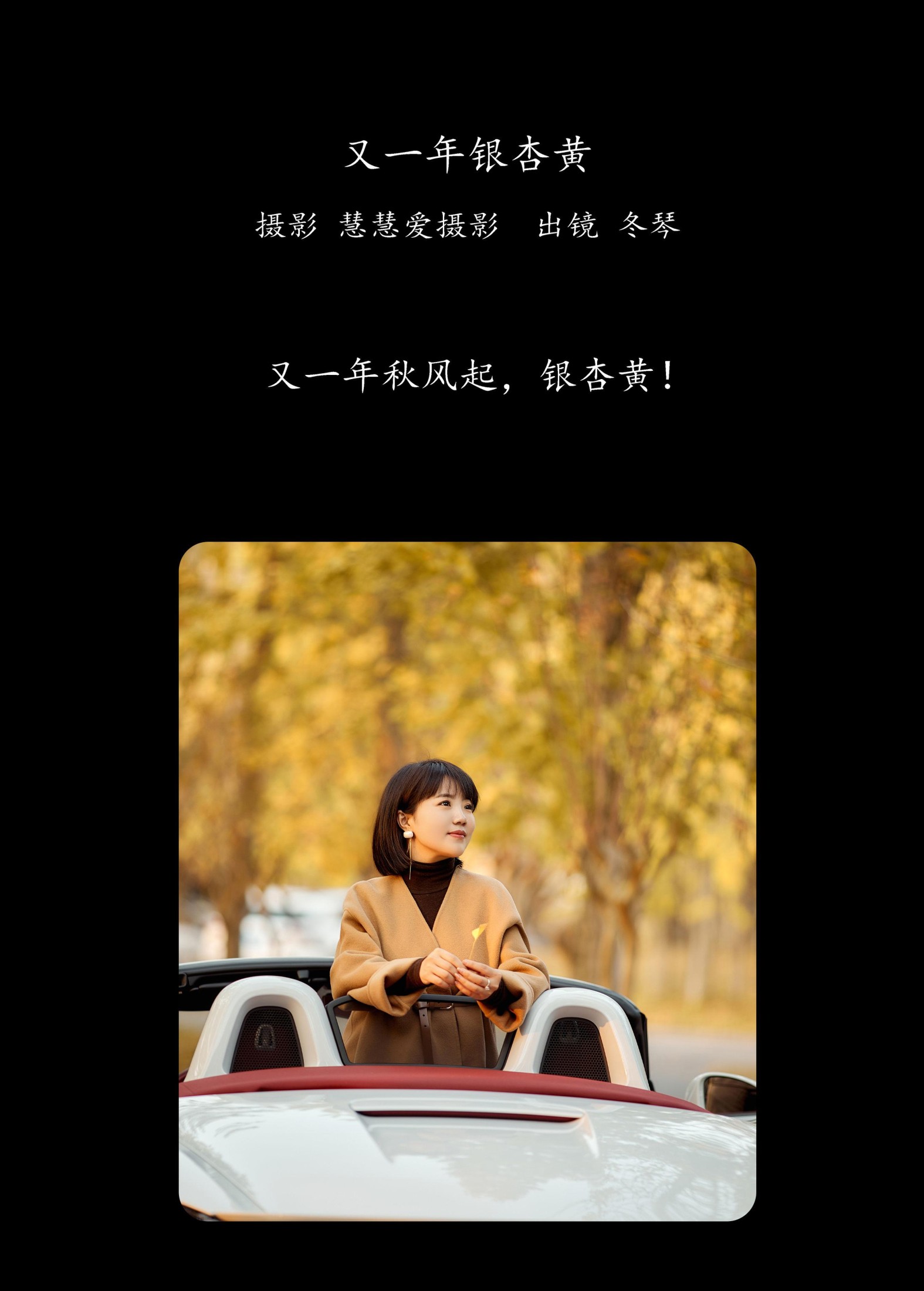 冬琴 – 《又一年银杏黄》[35P]