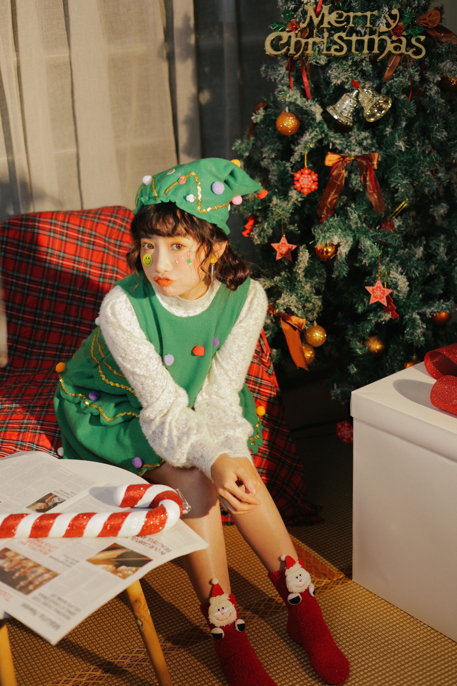 蓝胖子 – 《行走的圣诞树》[27P]