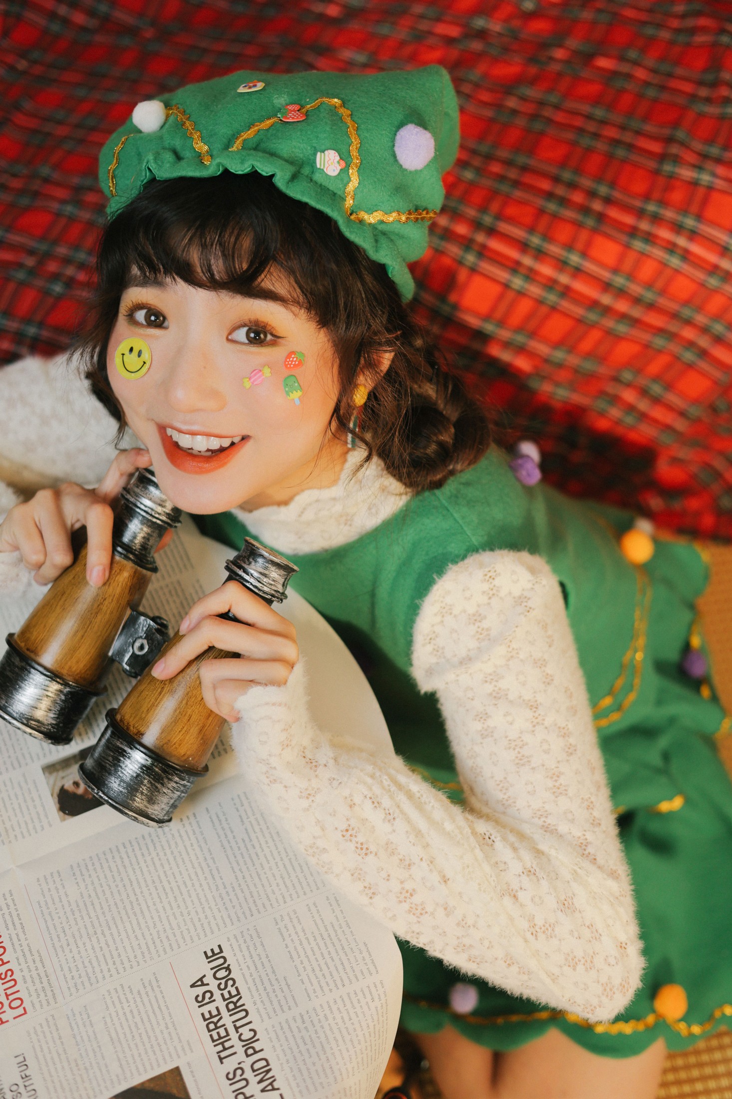 蓝胖子 – 《行走的圣诞树》[27P]