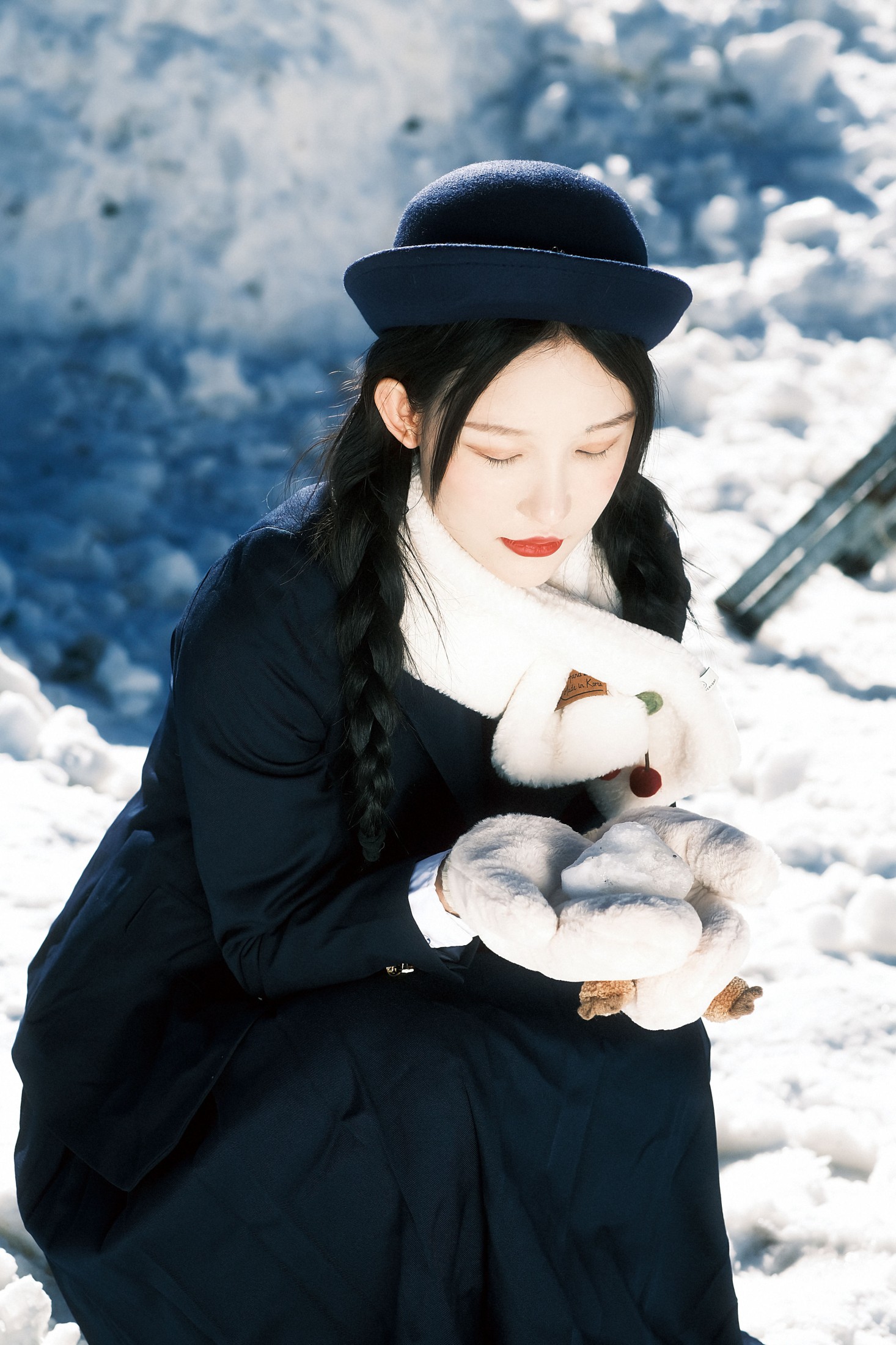 小霜 – 《初雪在说我爱你》[26P]