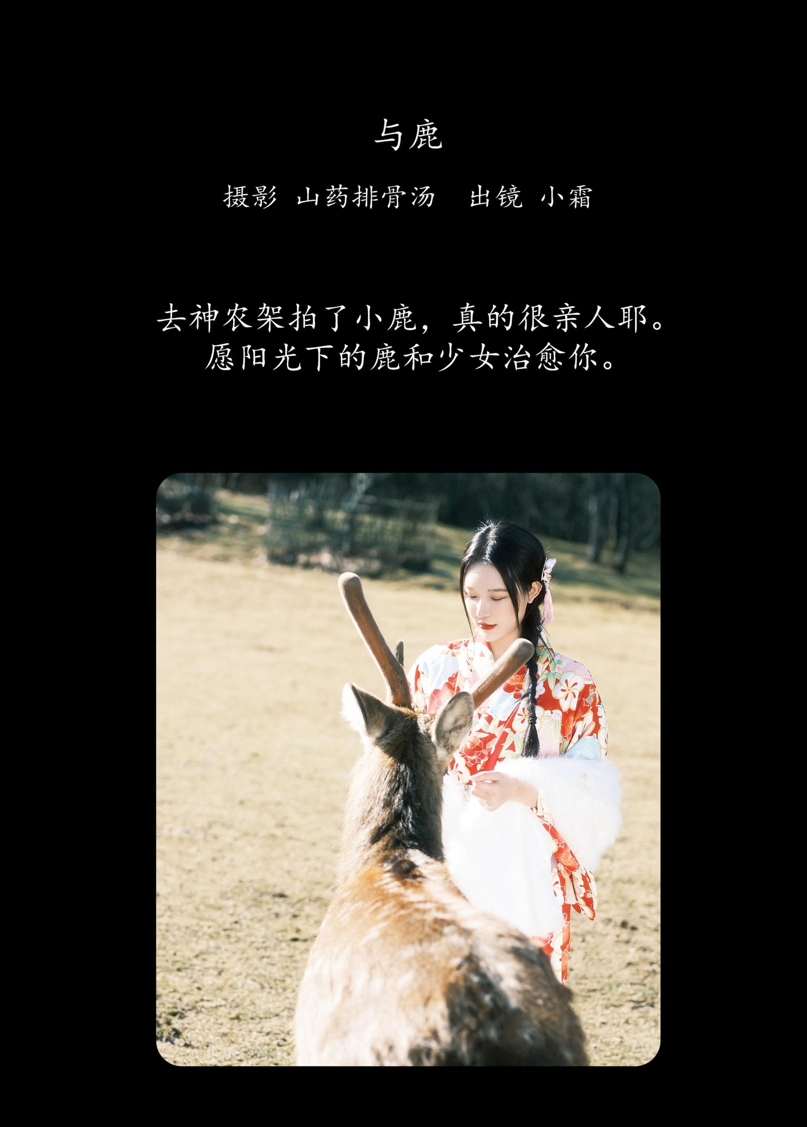 小霜 – 《与鹿》[20P]