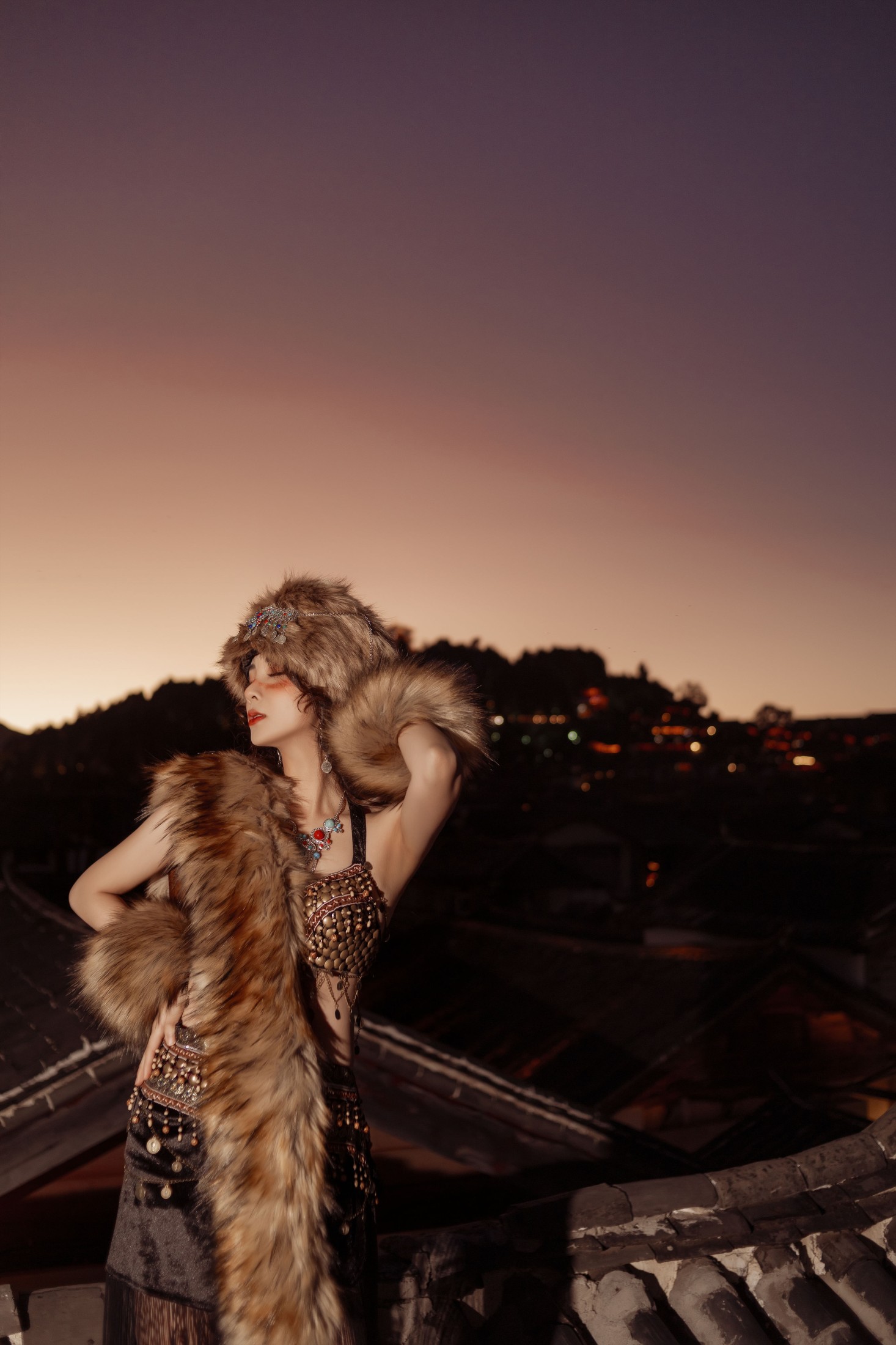 李李 – 《印第安风情 · 部落公主》[23P]