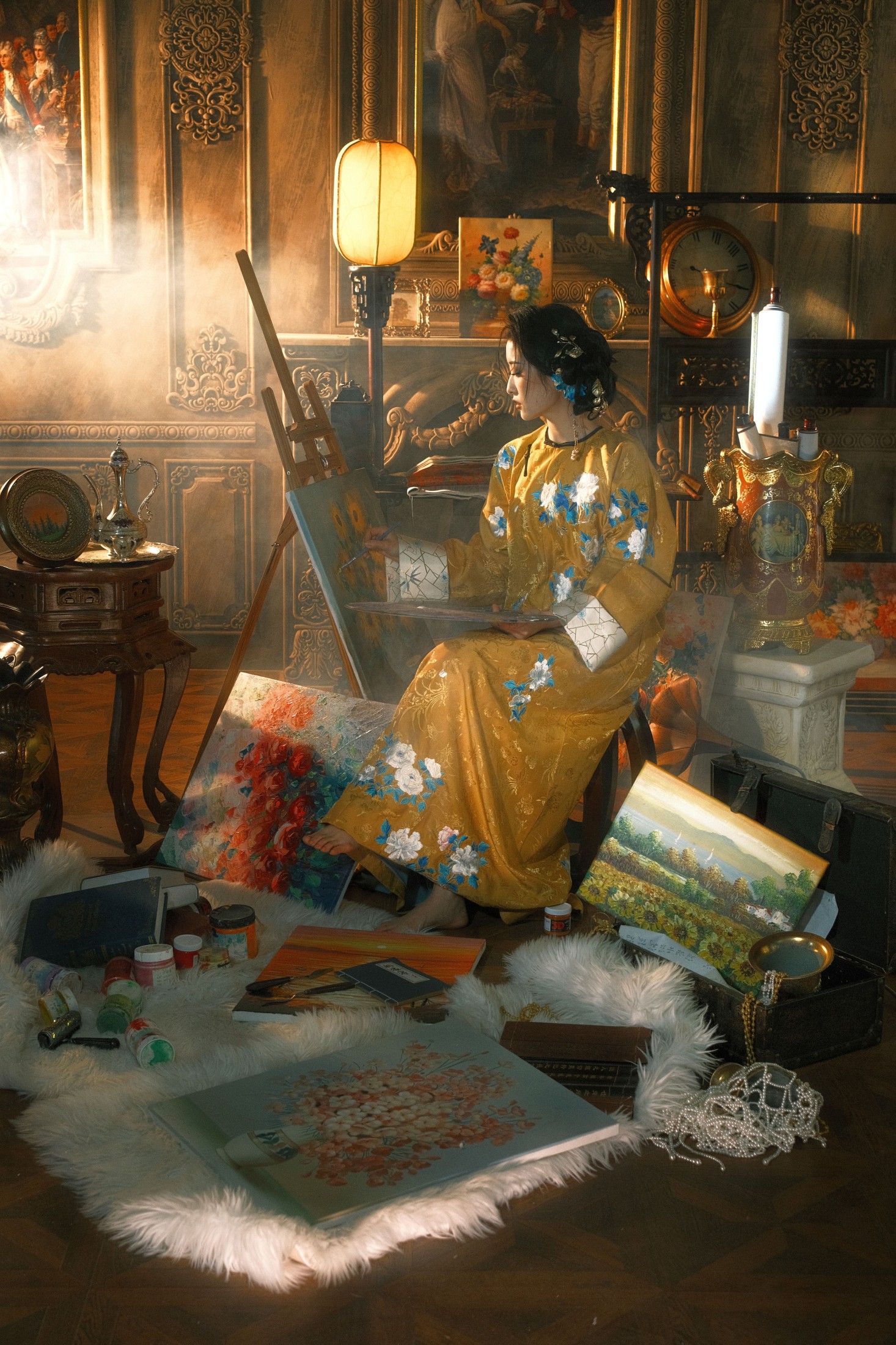 不及丿 – 《西方画展上的东方女人》[20P]