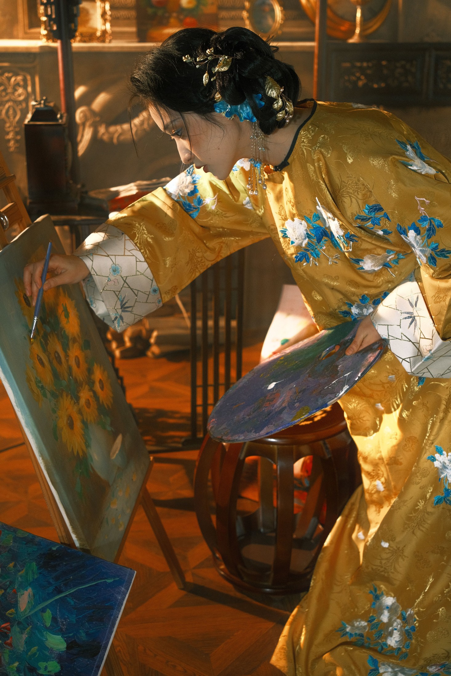 不及丿 – 《西方画展上的东方女人》[20P]