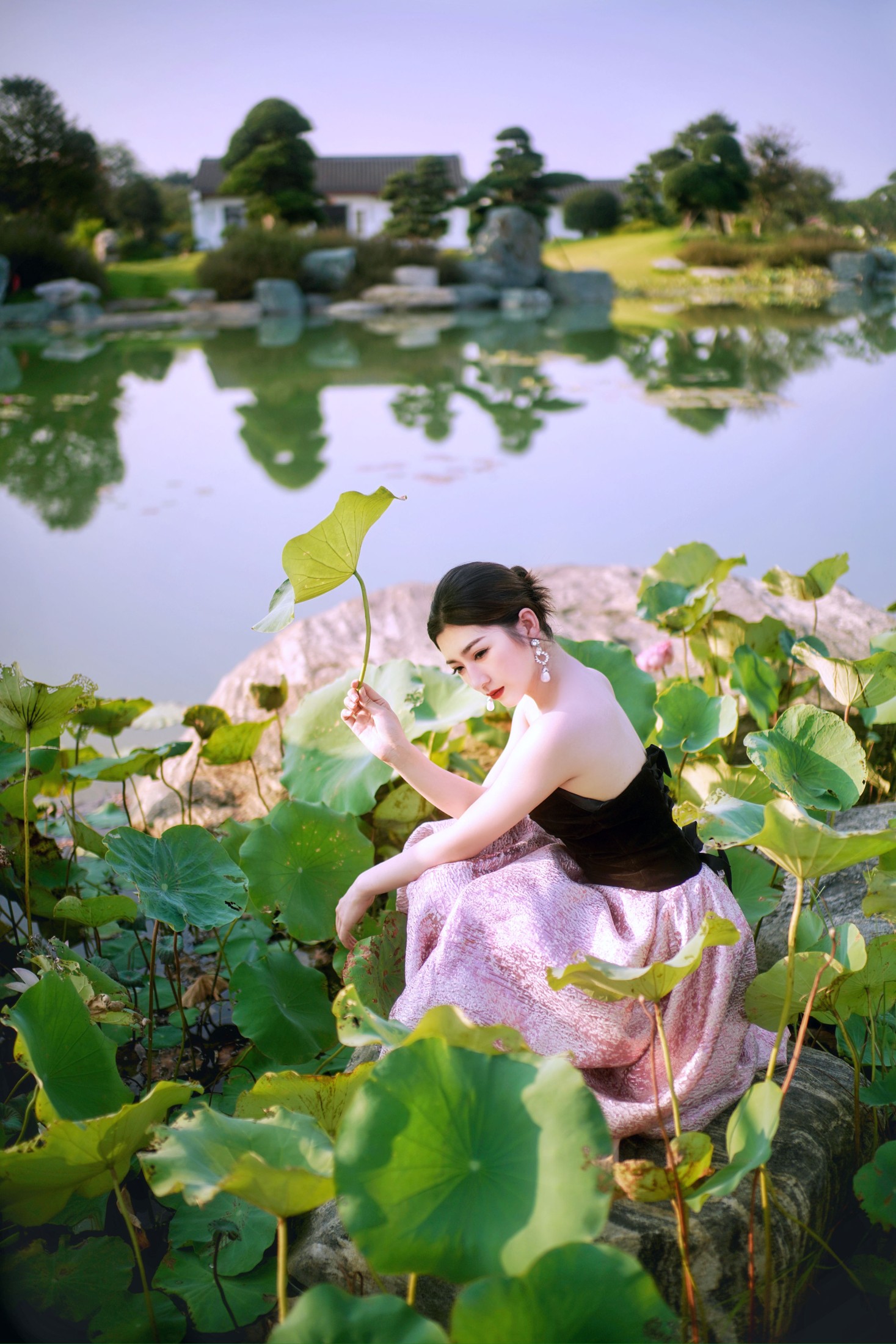 哈娜hana – 《荷塘悦色》[34P]