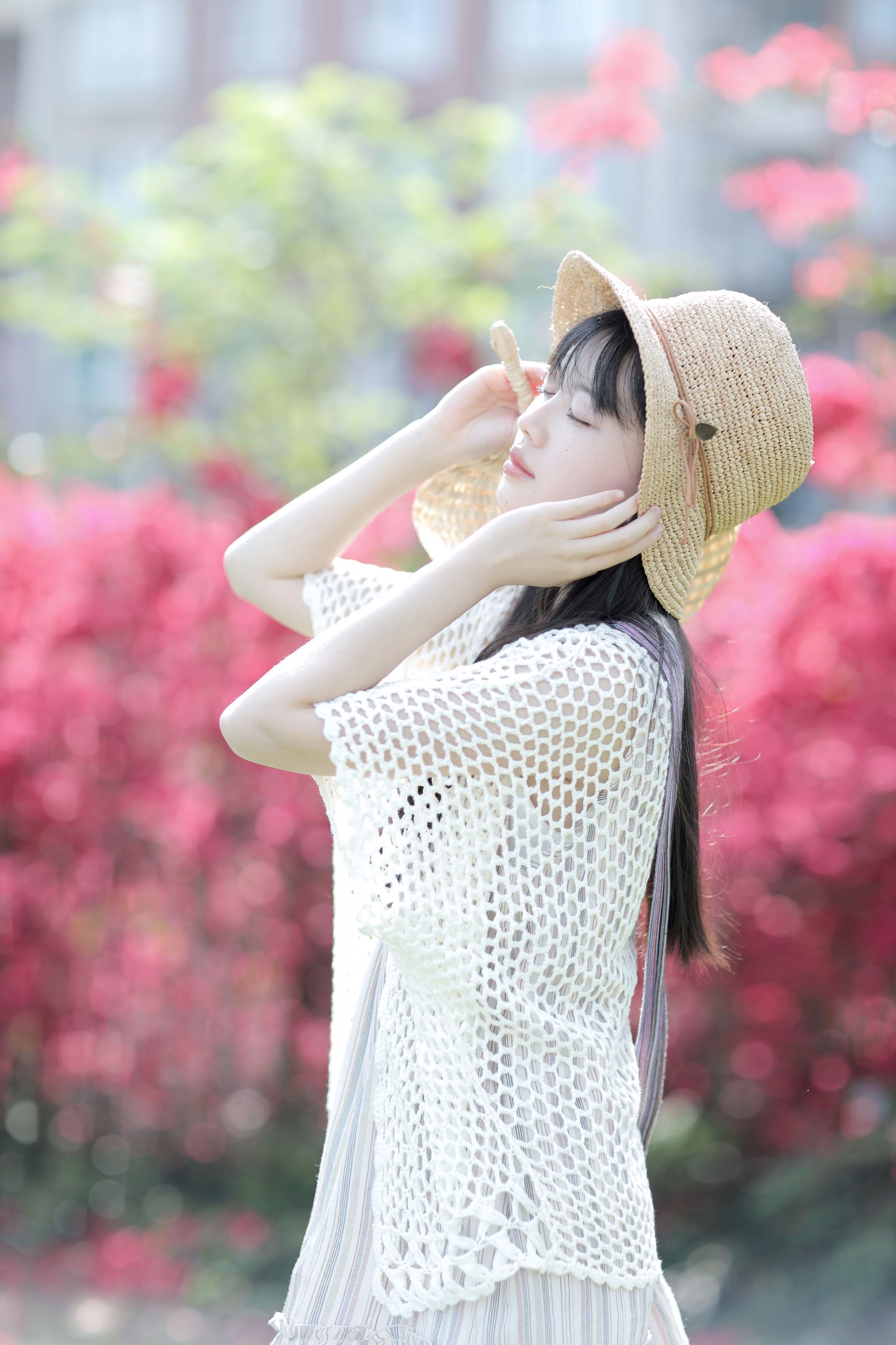 秋陽邑禾 – 《花与那女孩》[25P]