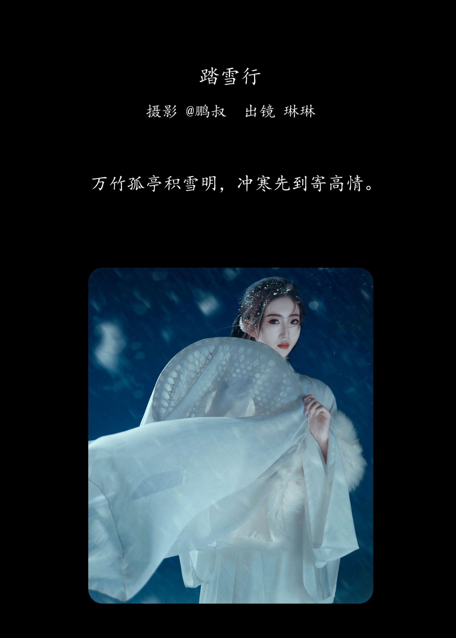 琳琳 – 《踏雪行》[22P]
