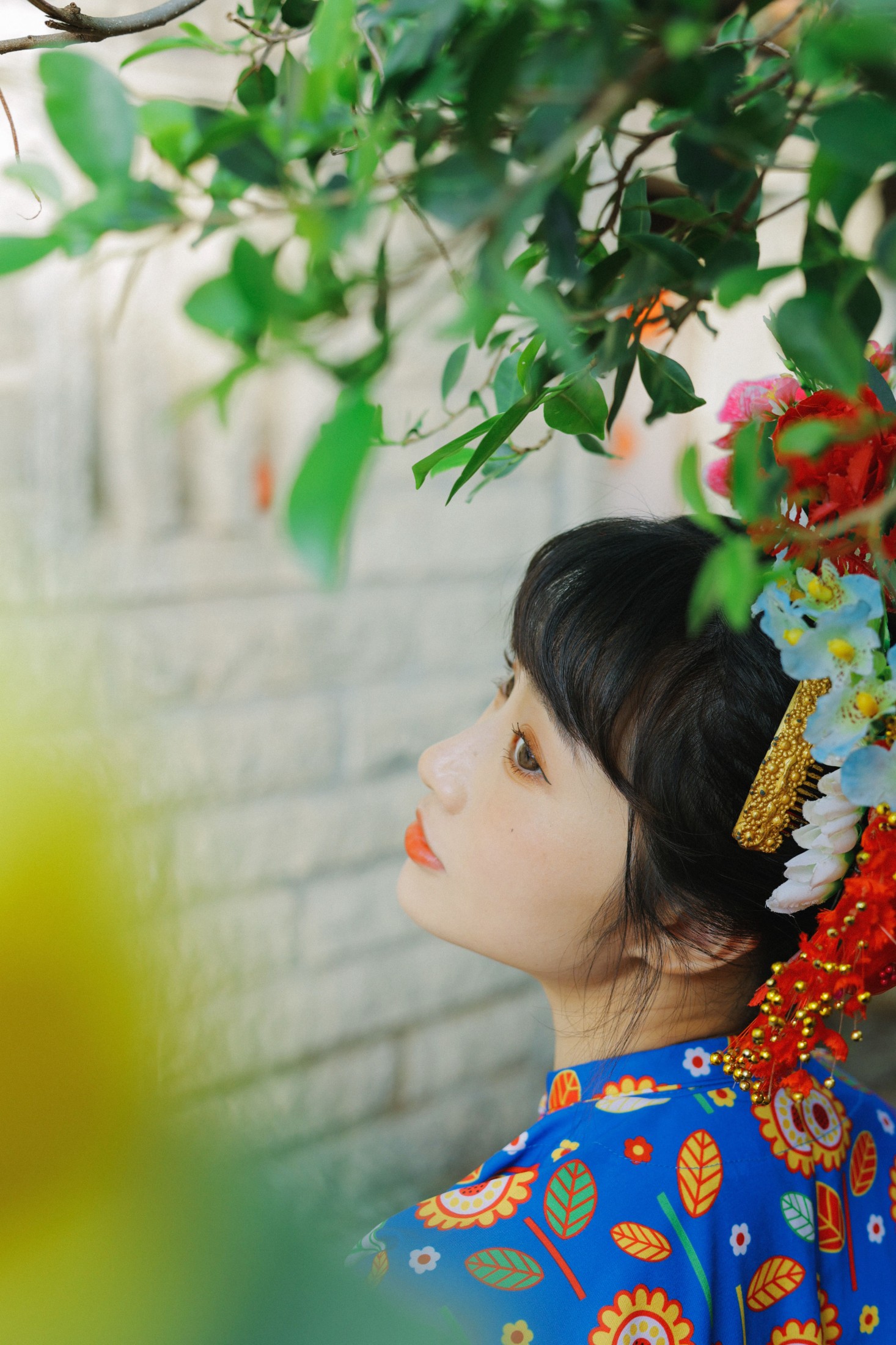 蓝胖子 – 《头上花园》[28P]