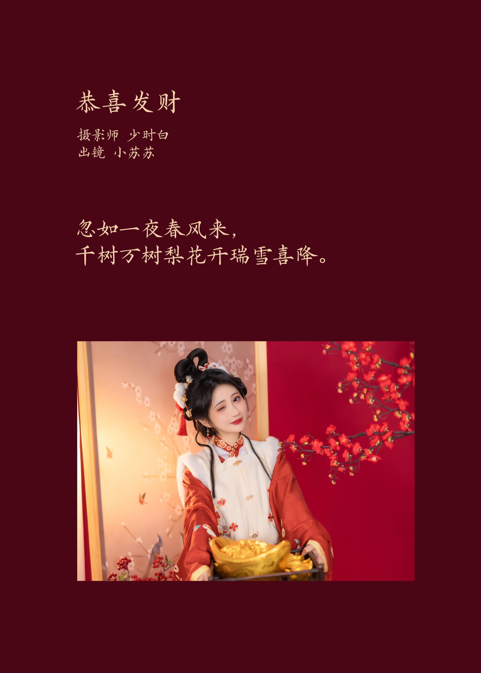 绮罗生的小苏苏 – 《恭喜发财》[28P]