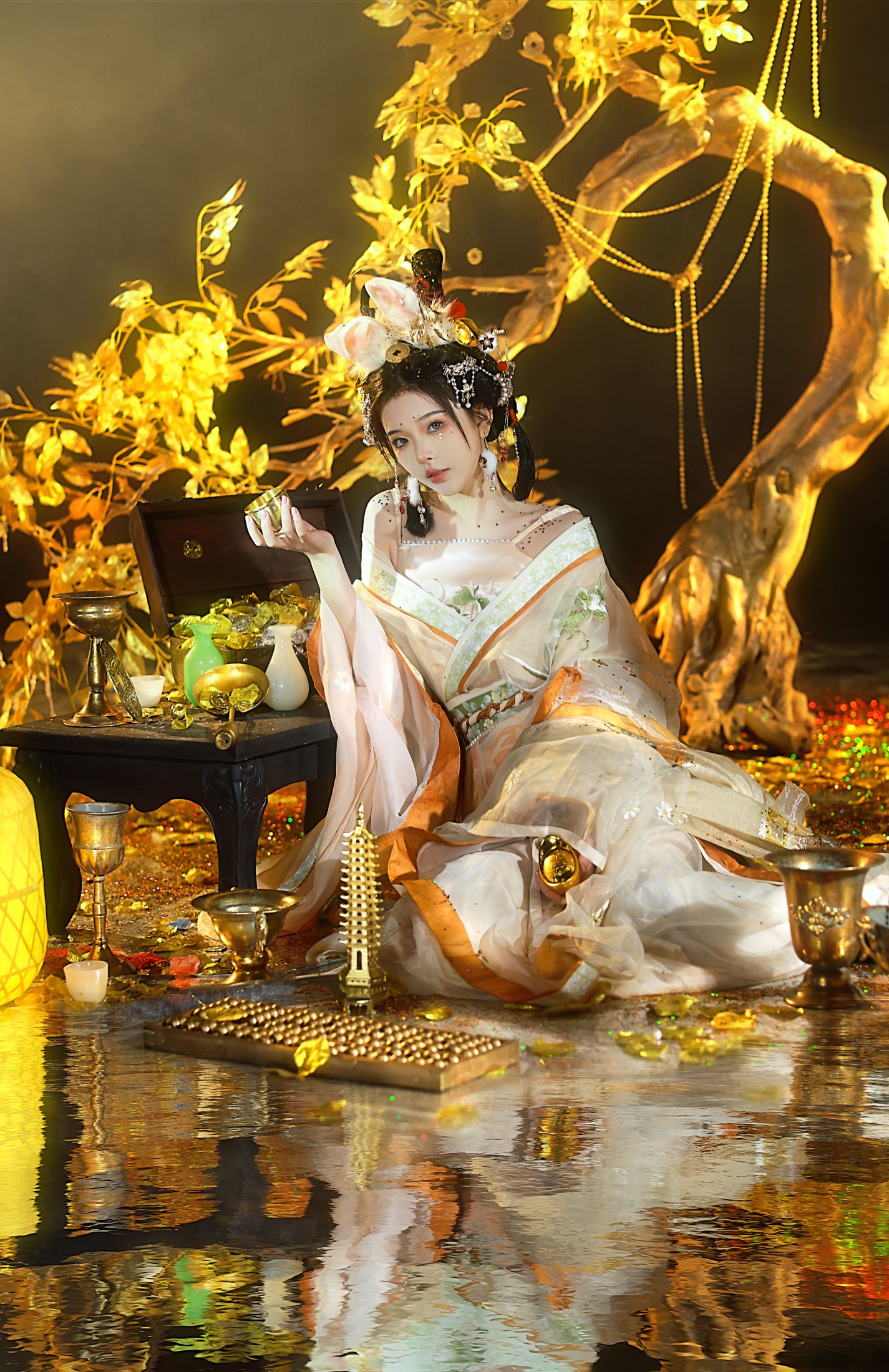 彭十六elf – 《财神座下兔子仙官》[23P]