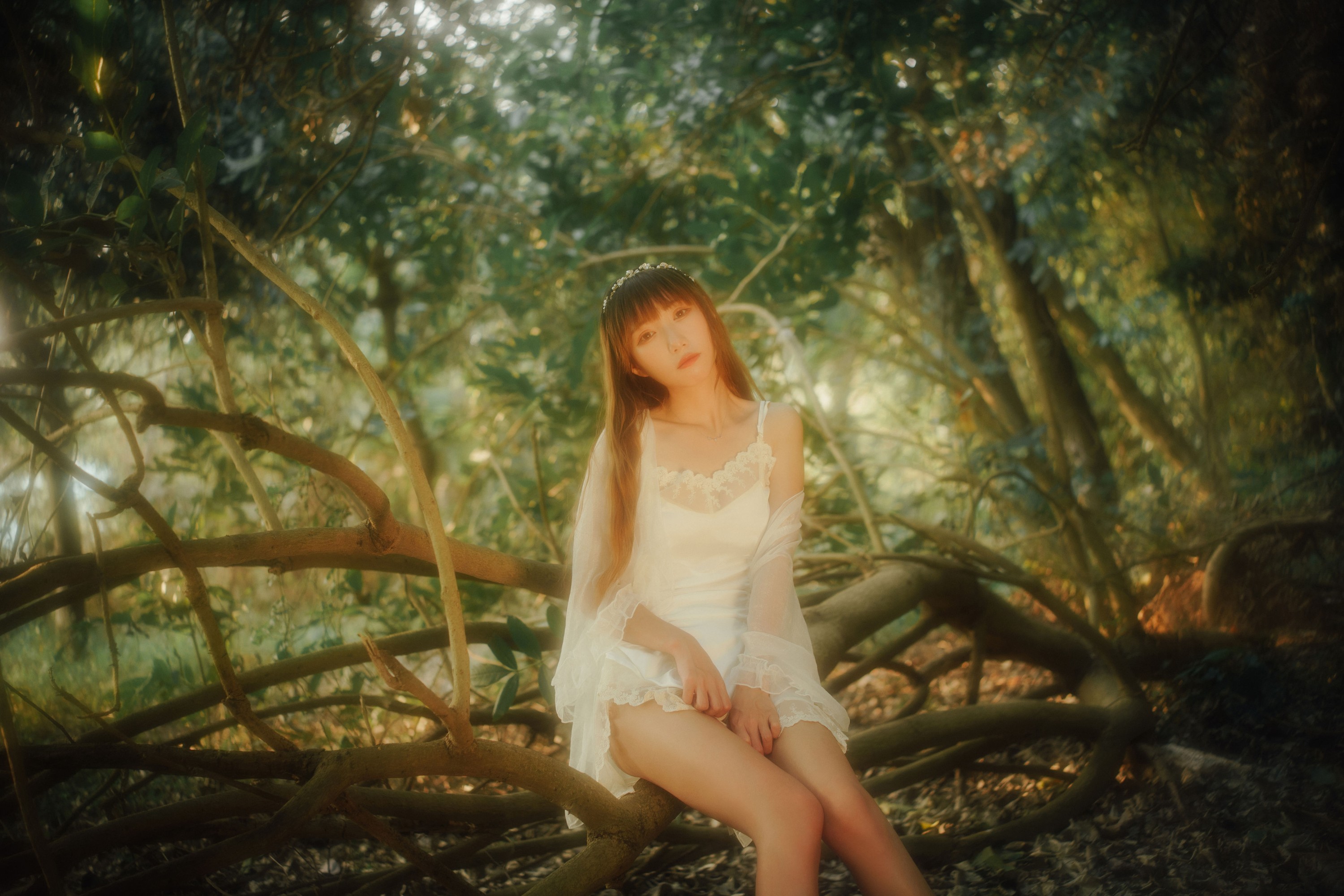 coser小梦酱 – 《森林里的精灵》[25P]