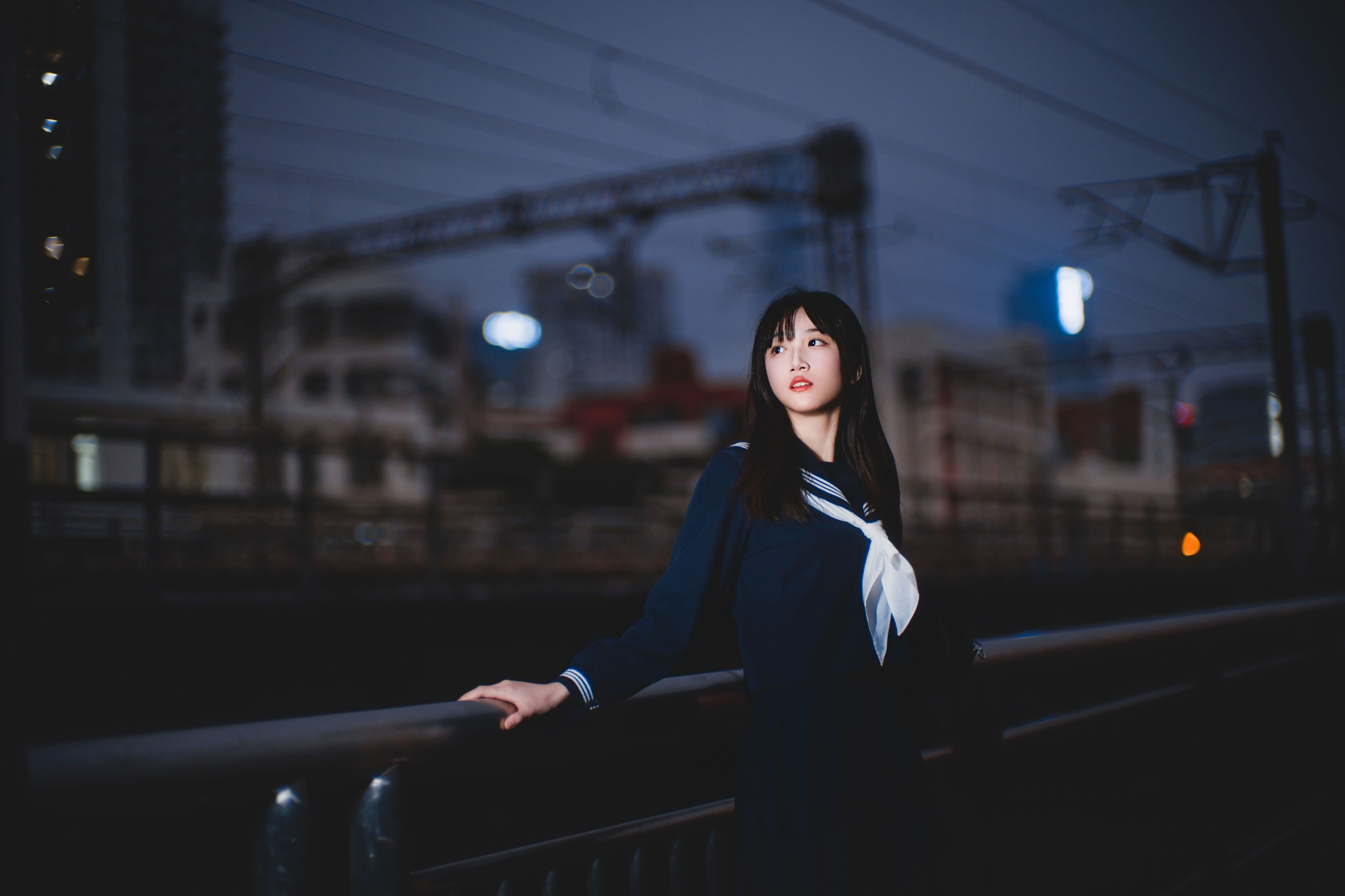 小鹿桃i – 《夜路》[22P]