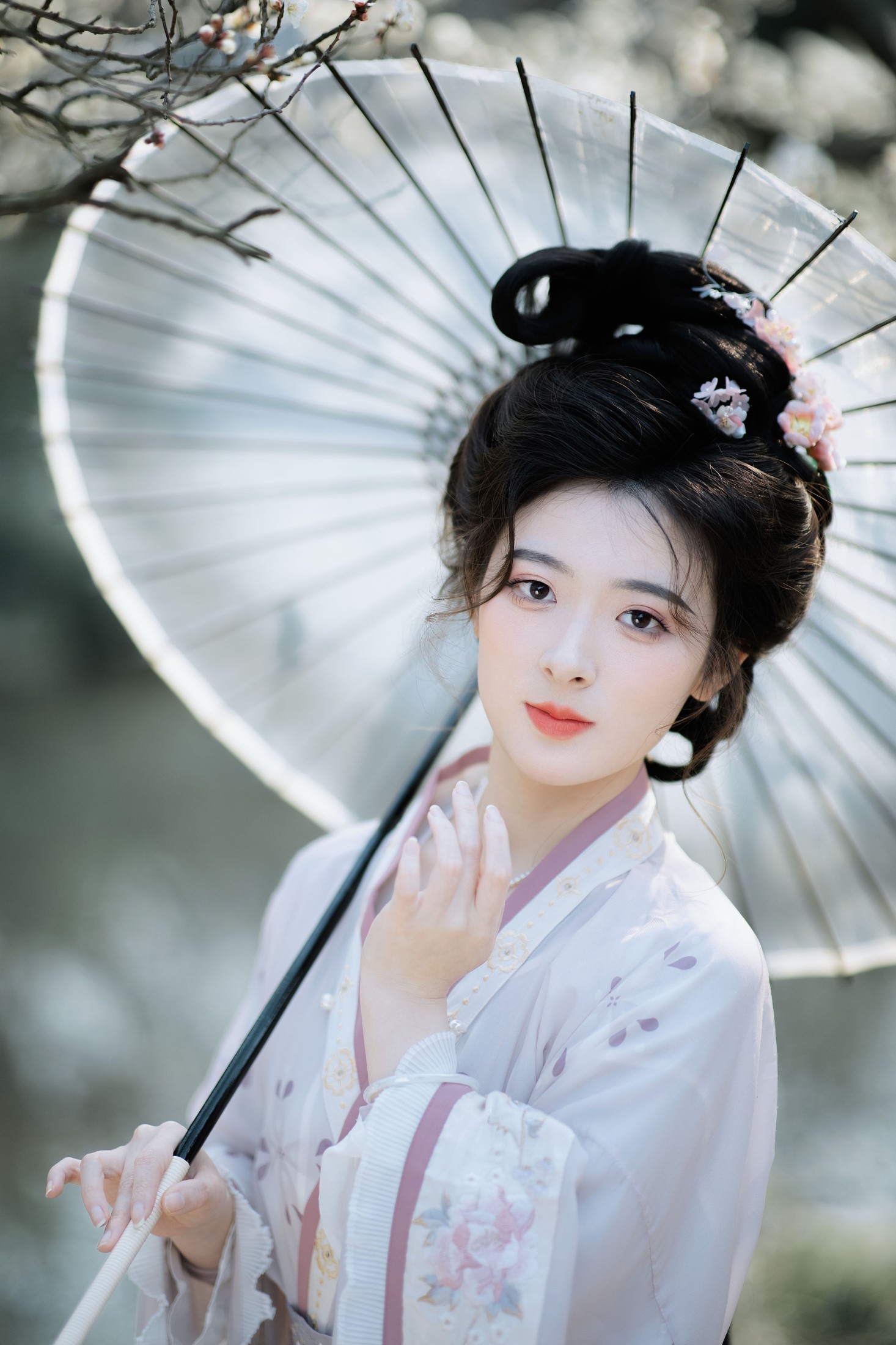 明姝菜菜 – 《初春探梅》[46P]