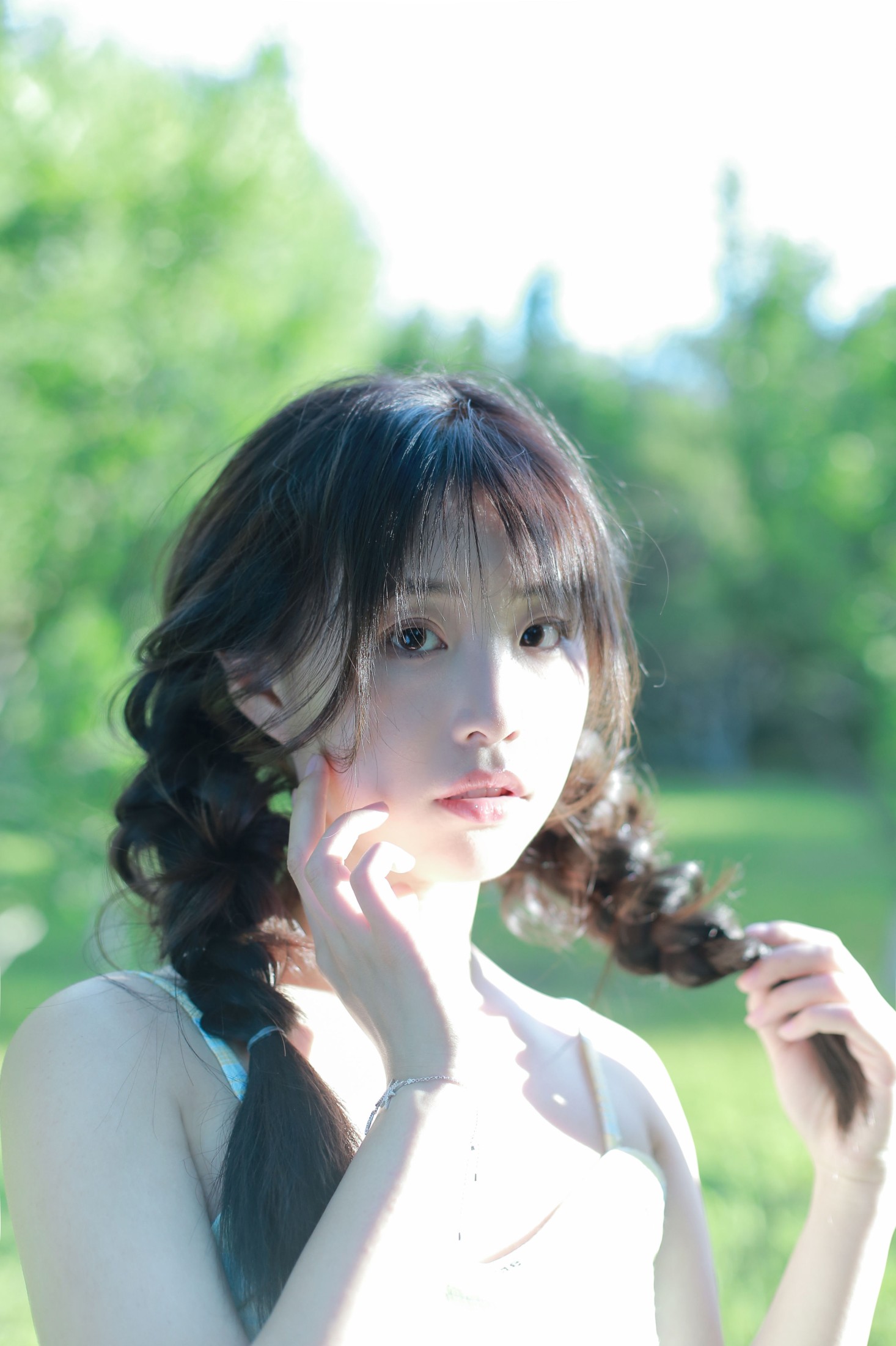 大萌 – 《花与少女》[22P]