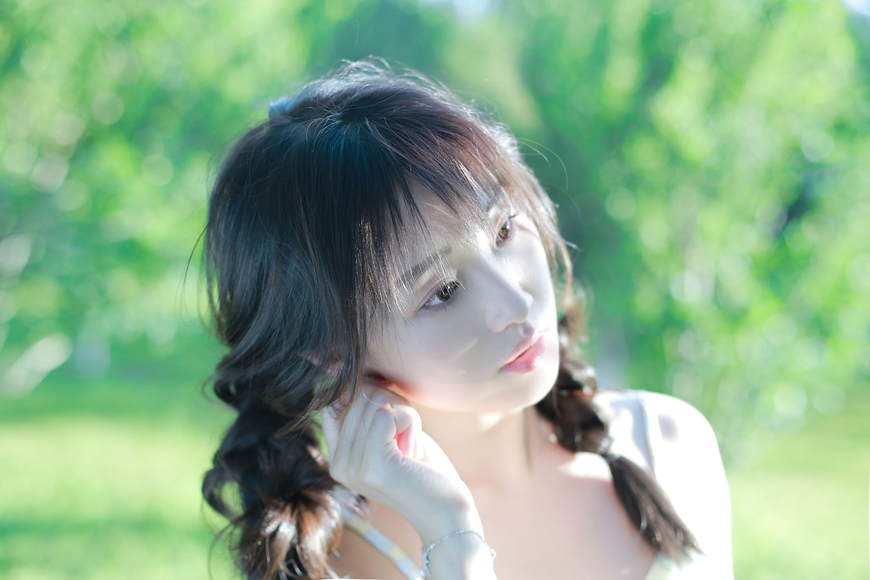 大萌 – 《花与少女》[22P]