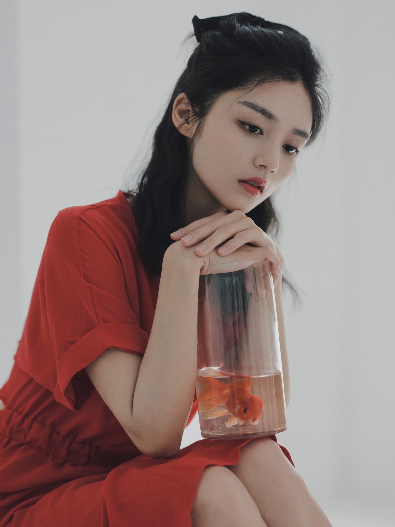 雨文 – 《少女与鱼》[43P]