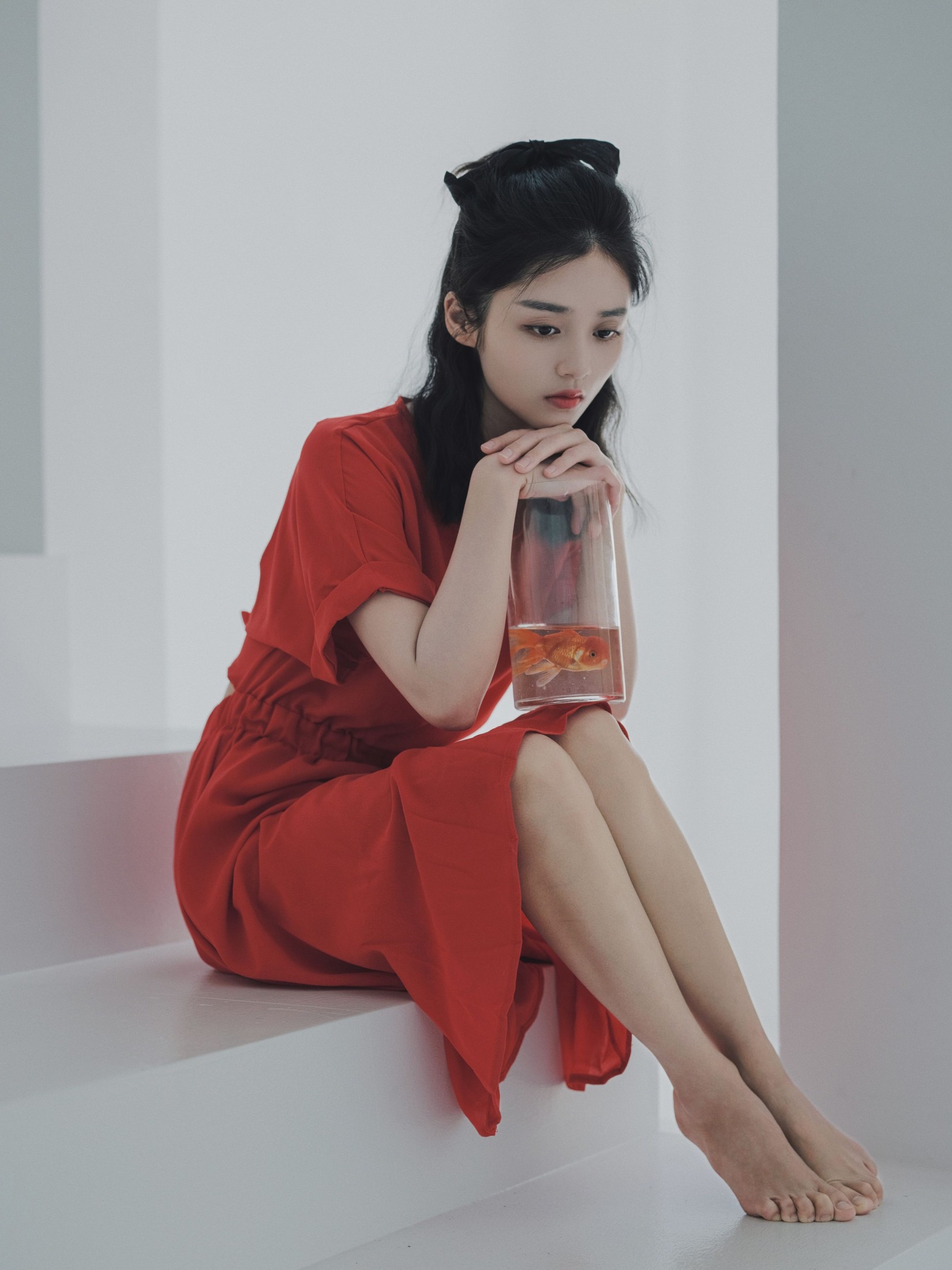 雨文 – 《少女与鱼》[43P]