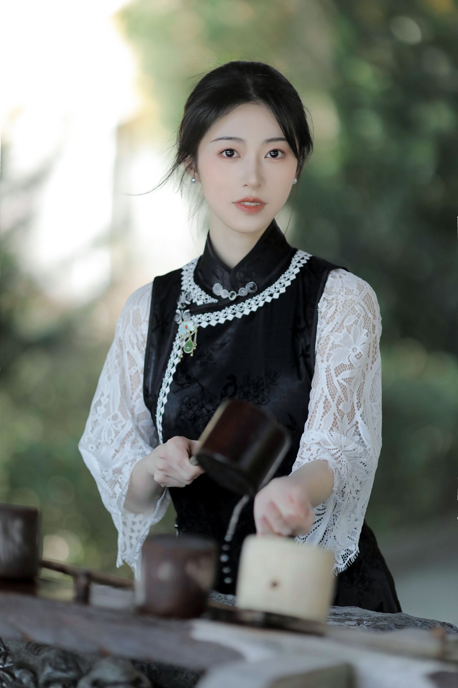 粉面姑娘 – 《玉兰花》[27P]