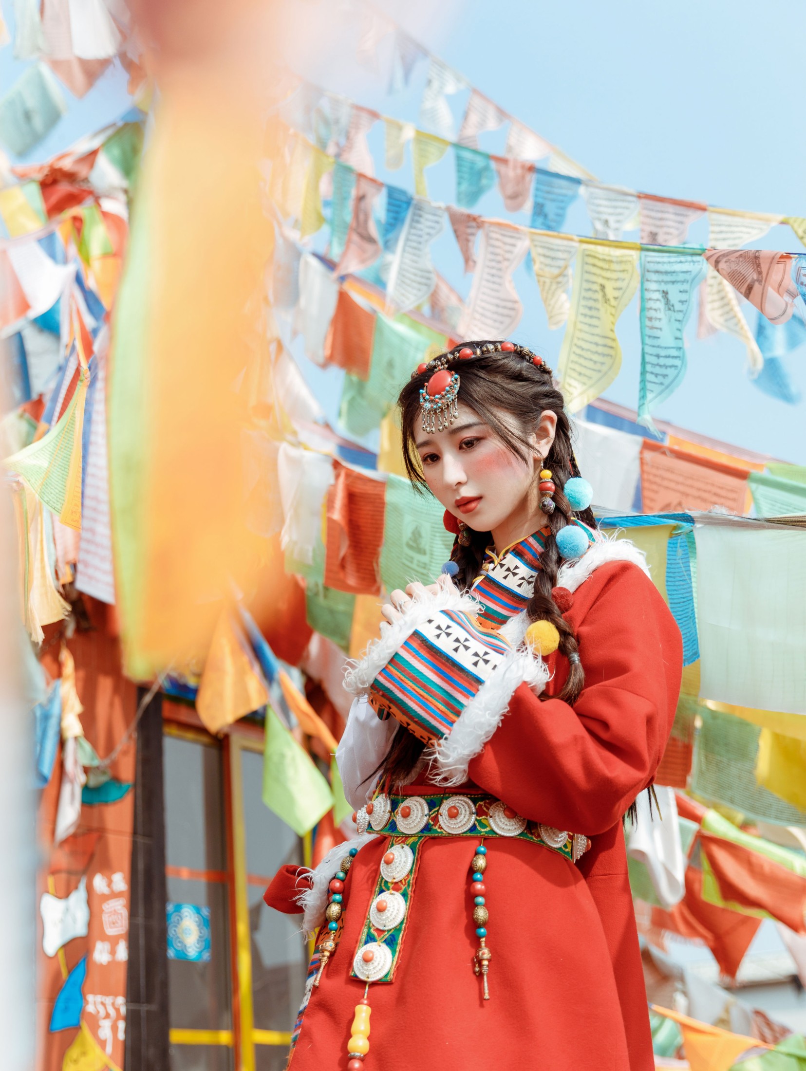 小希仔 – 《藏服少女》[25P]