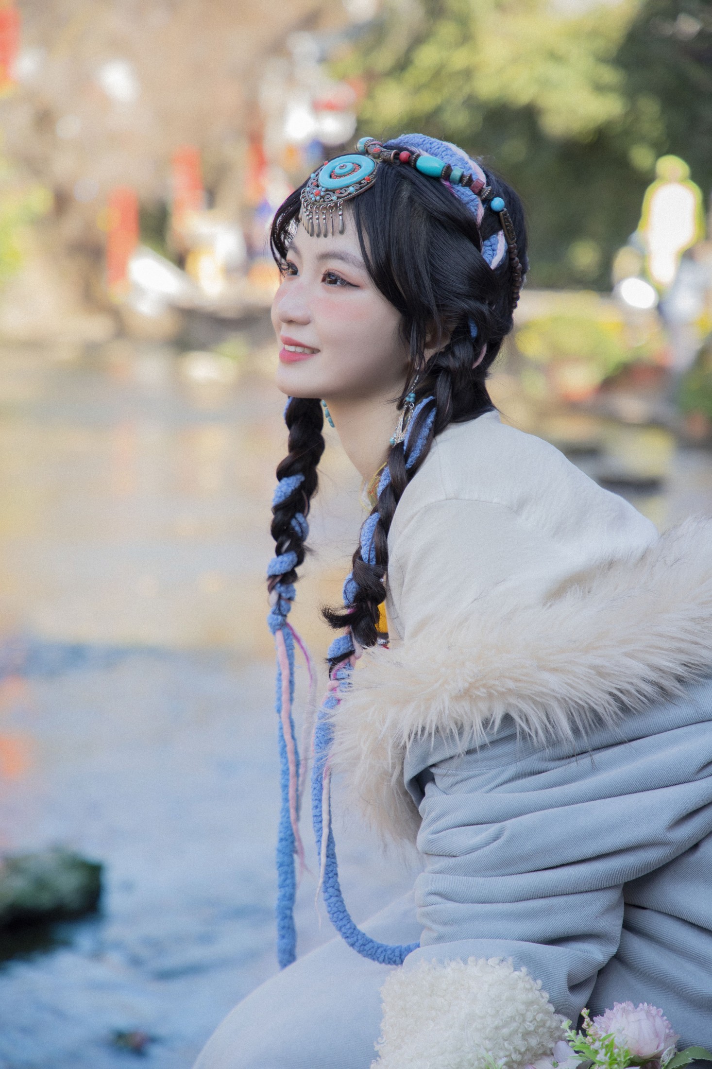 思楠 – 《甜甜的卓玛姑娘》[25P]