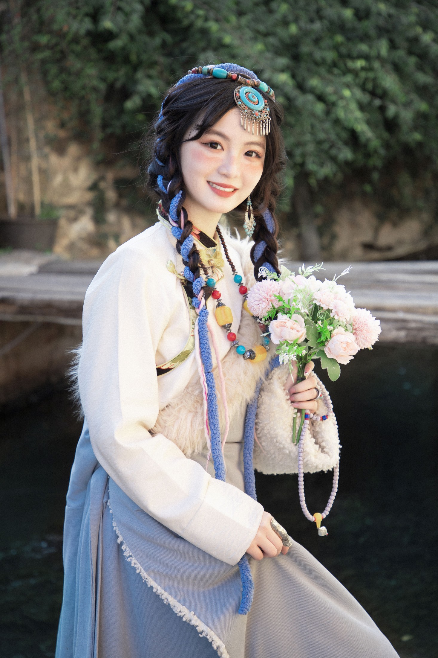 思楠 – 《甜甜的卓玛姑娘》[25P]