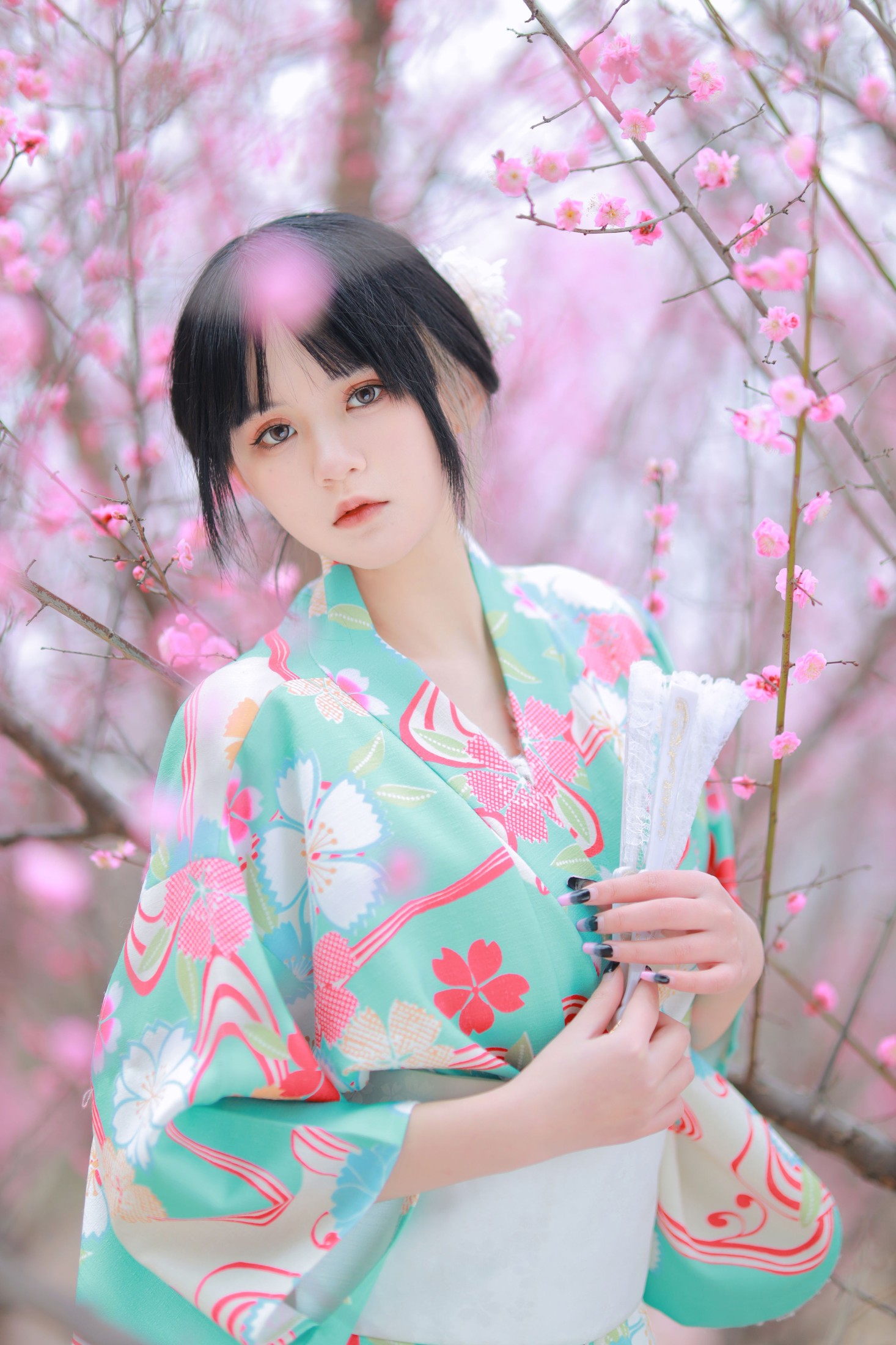 wenyujia – 《和服樱花》[22P]