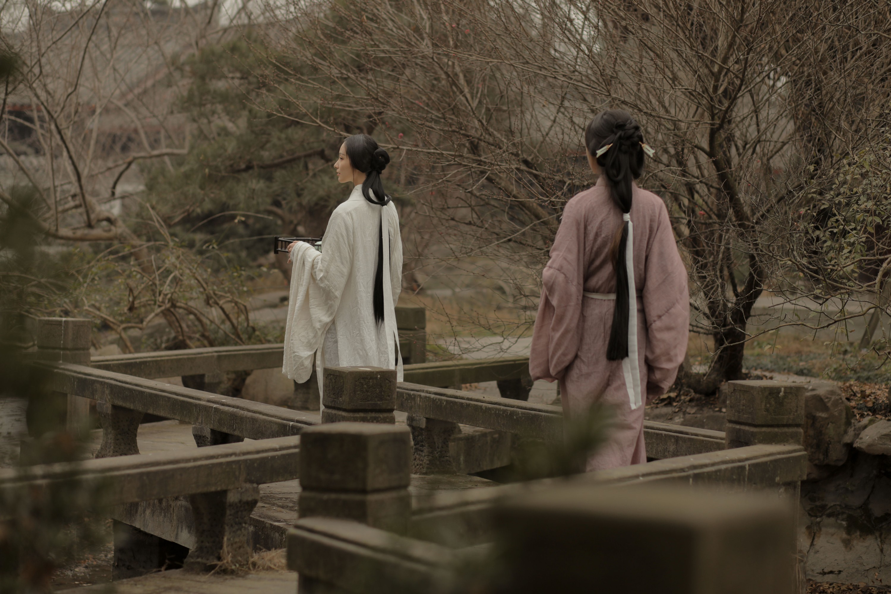 颜如玉 – 《姐妹游园》[22P]