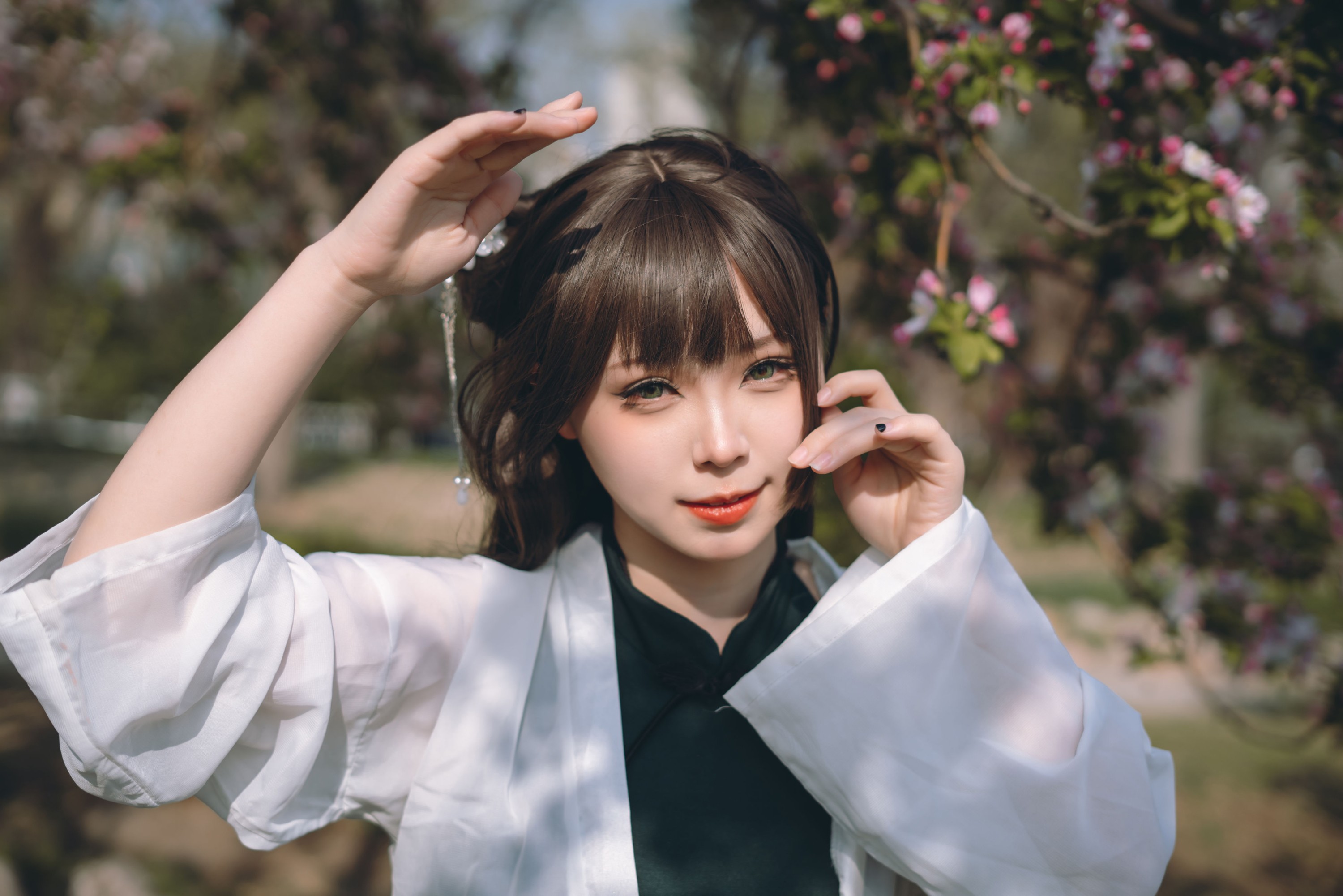 小桃川奈奈 – 《春游之旗袍》[32P]