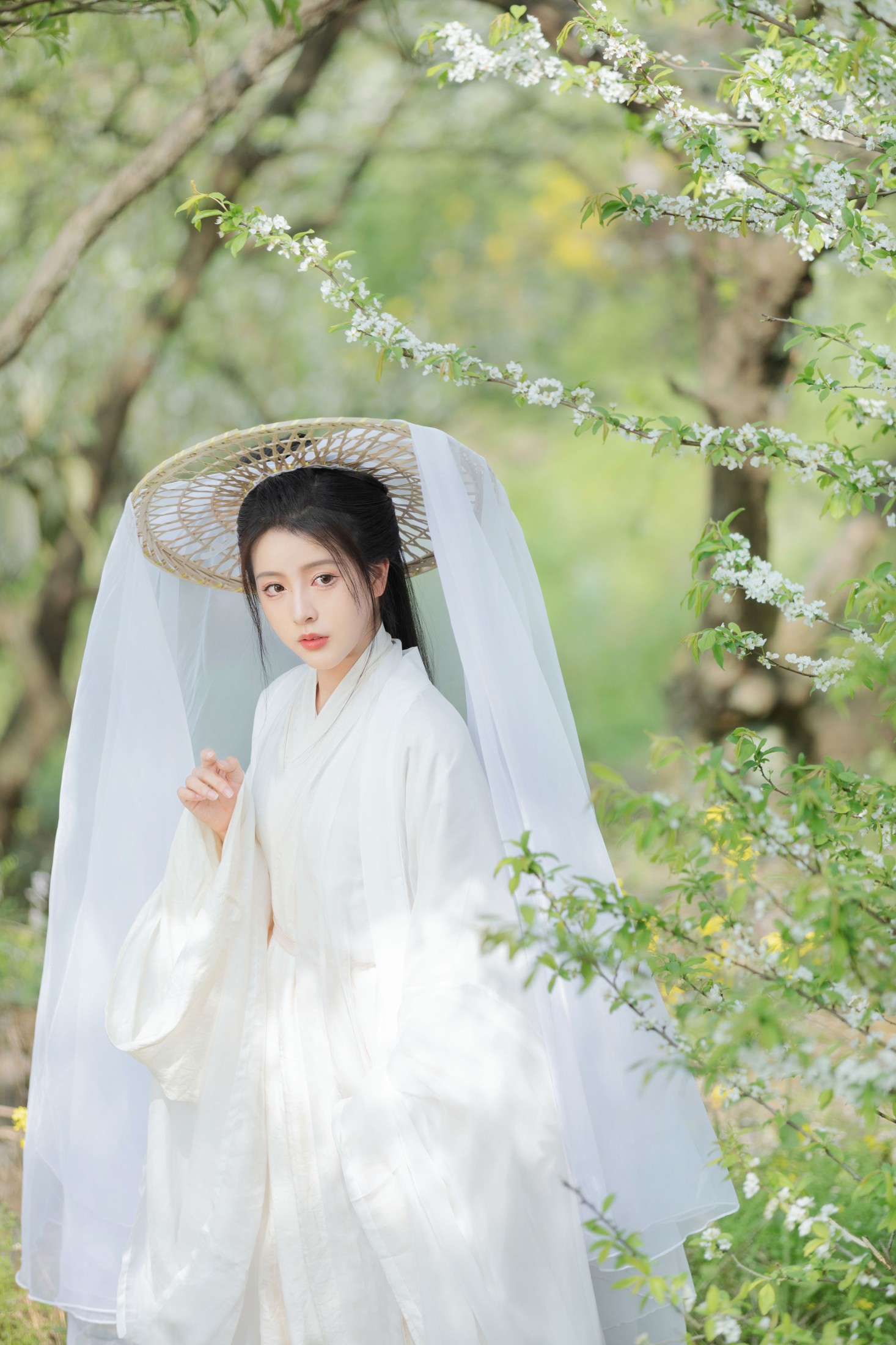 小鱼转晴 – 《青绿花笺》[23P]