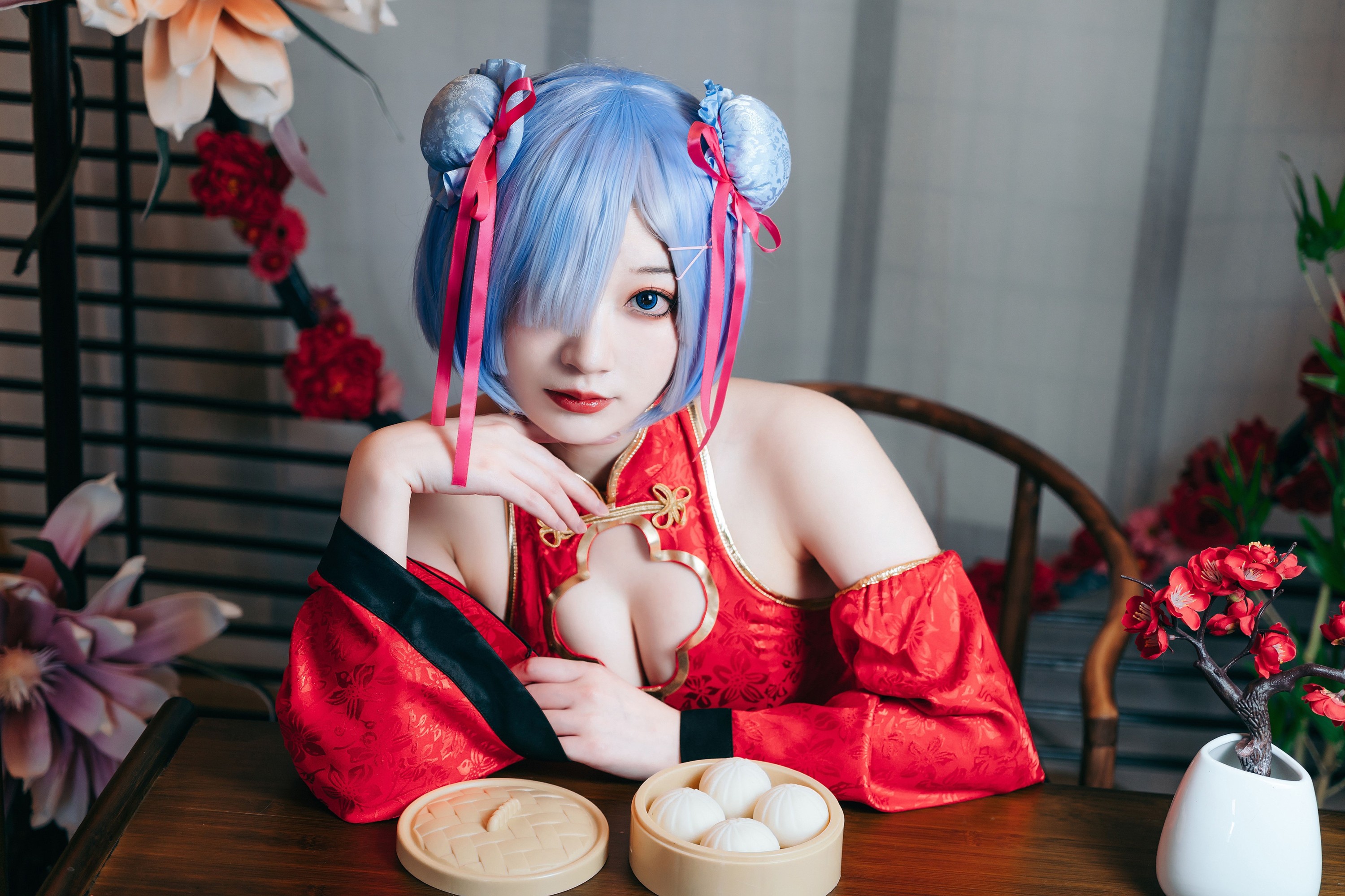 桃墨公子x – 《蕾姆中国风女仆》[31P]