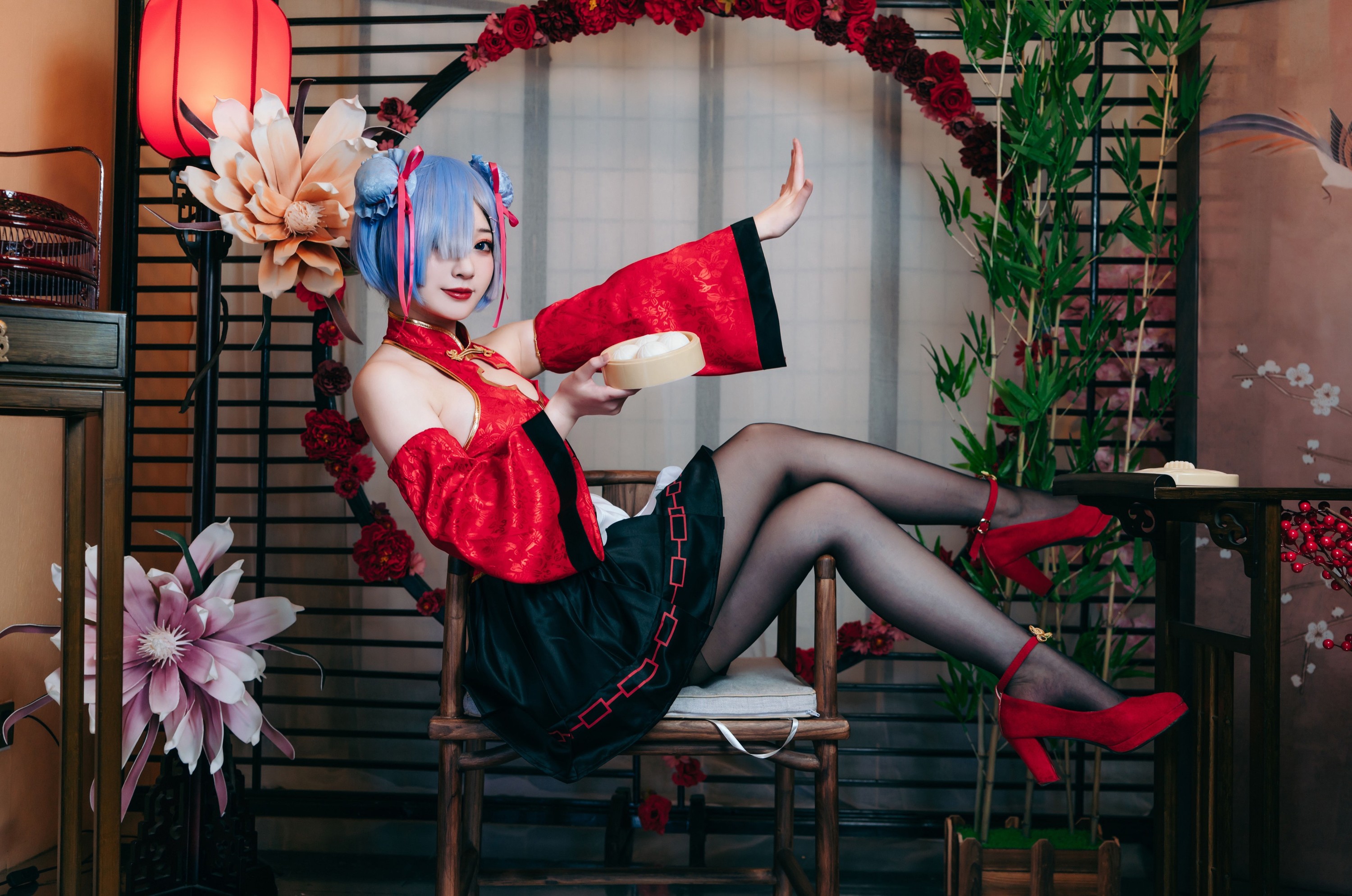 桃墨公子x – 《蕾姆中国风女仆》[31P]