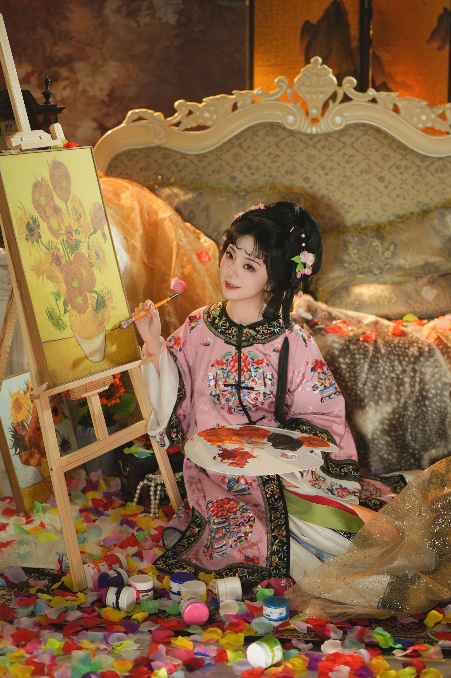 千雪呀 – 《油画清汉女》[20P]