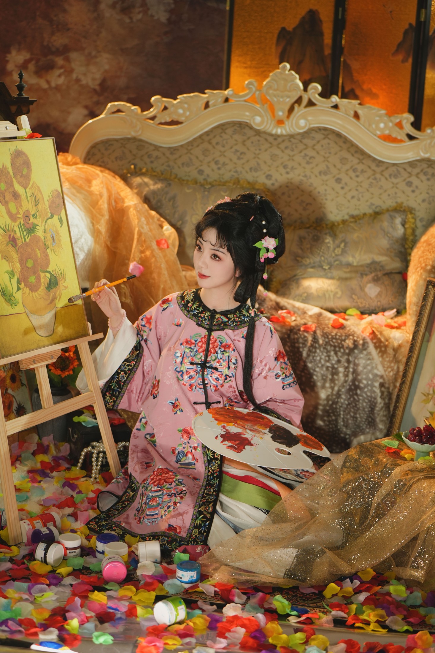 千雪呀 – 《油画清汉女》[20P]