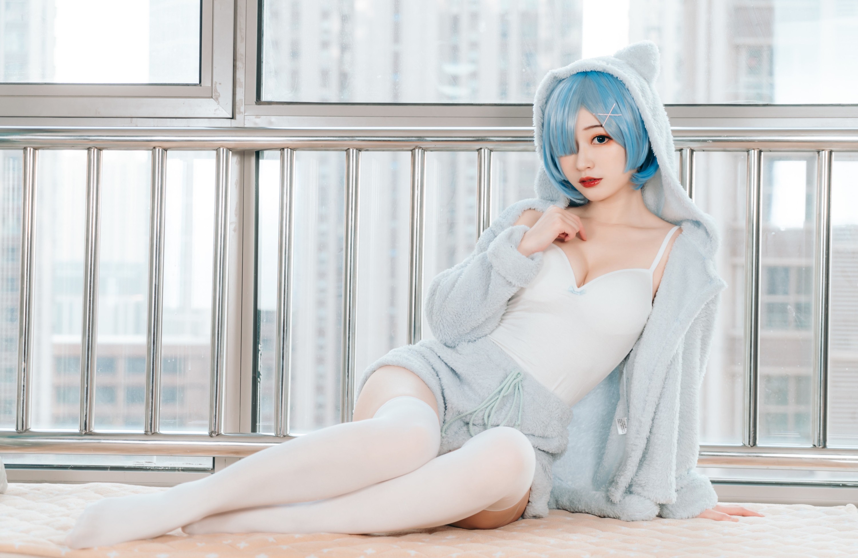 桃墨公子x – 《蕾姆睡衣》[22P]