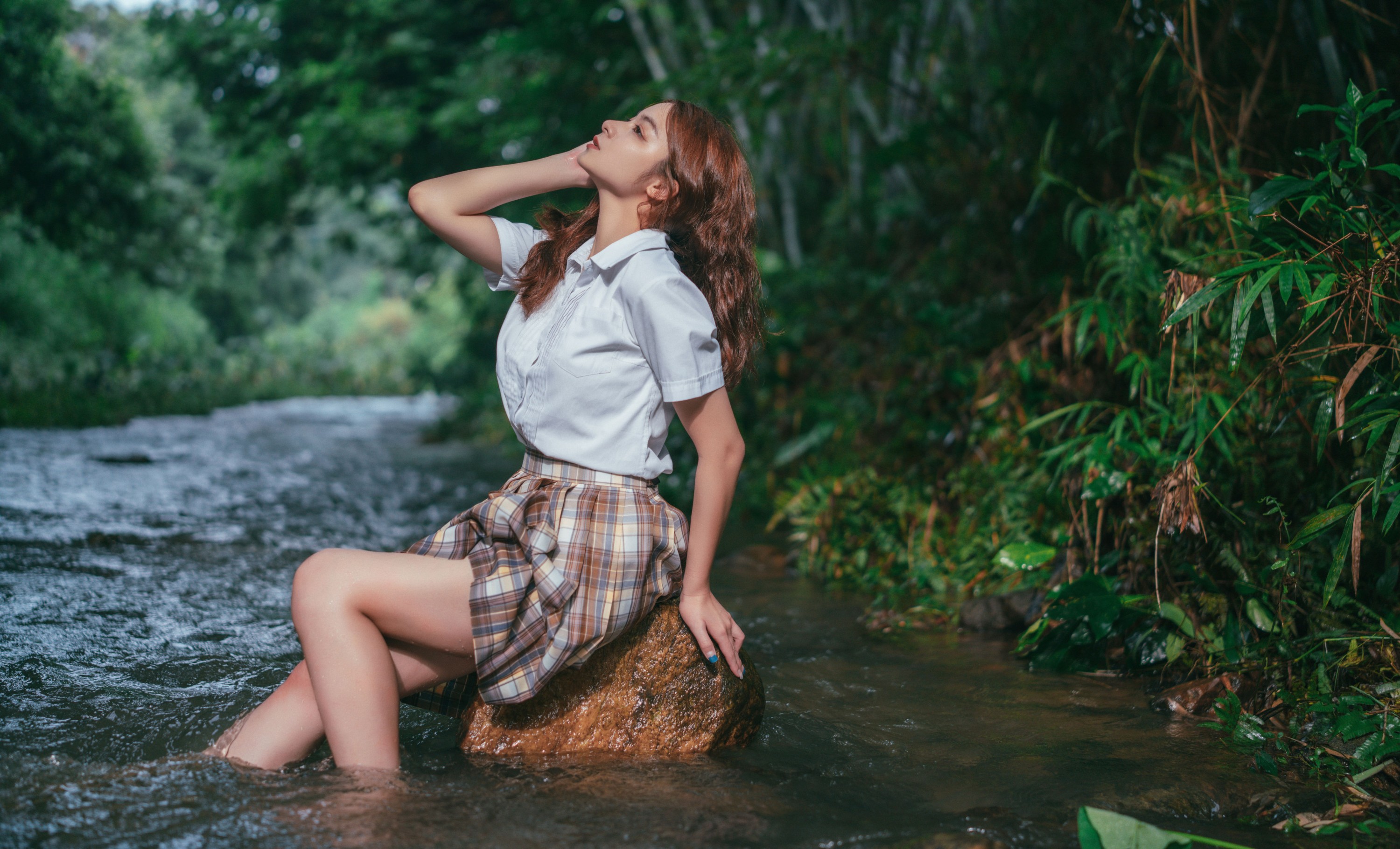 零基础的米团 – 《夏日JK，清凉潺潺》[22P]