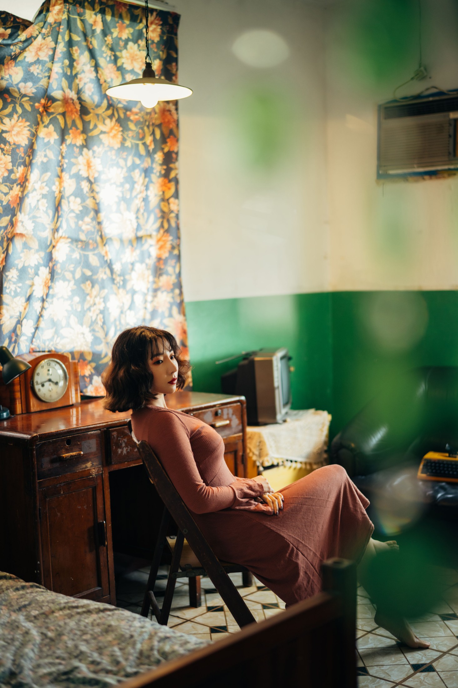 鲨鲨 – 《港式复古风，大嫂的气场》[31P]