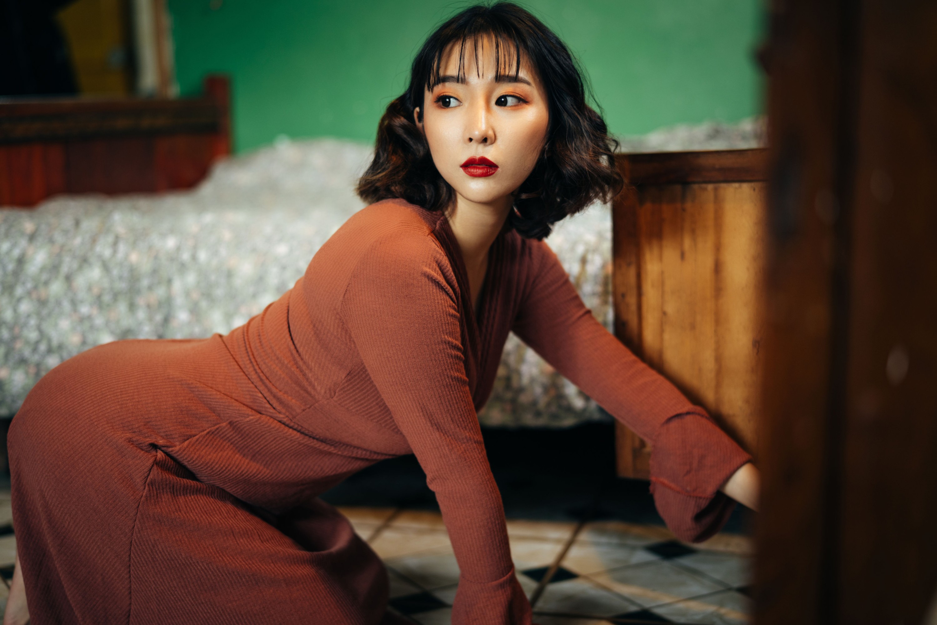 鲨鲨 – 《港式复古风，大嫂的气场》[31P]