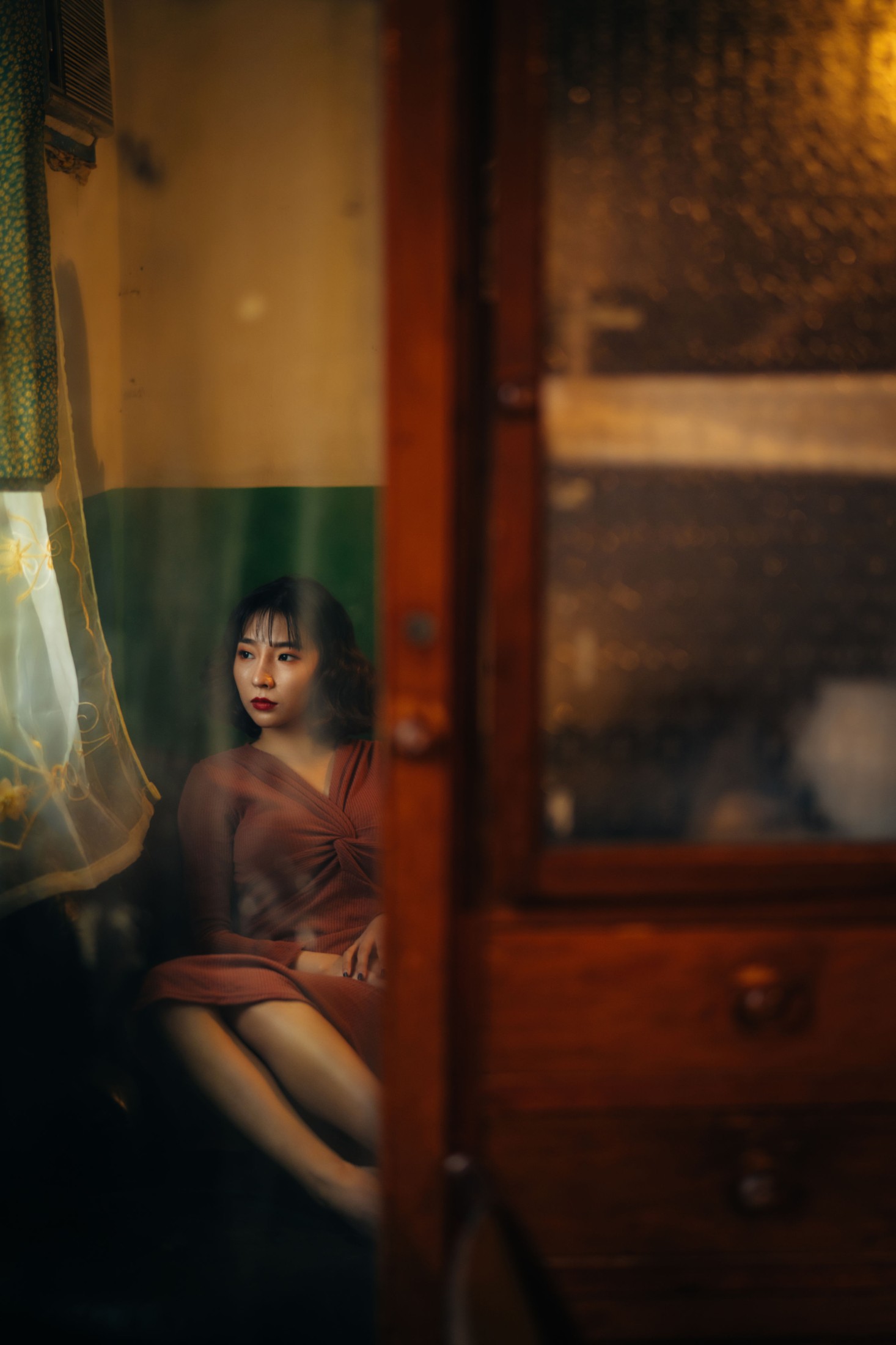 鲨鲨 – 《港式复古风，大嫂的气场》[31P]